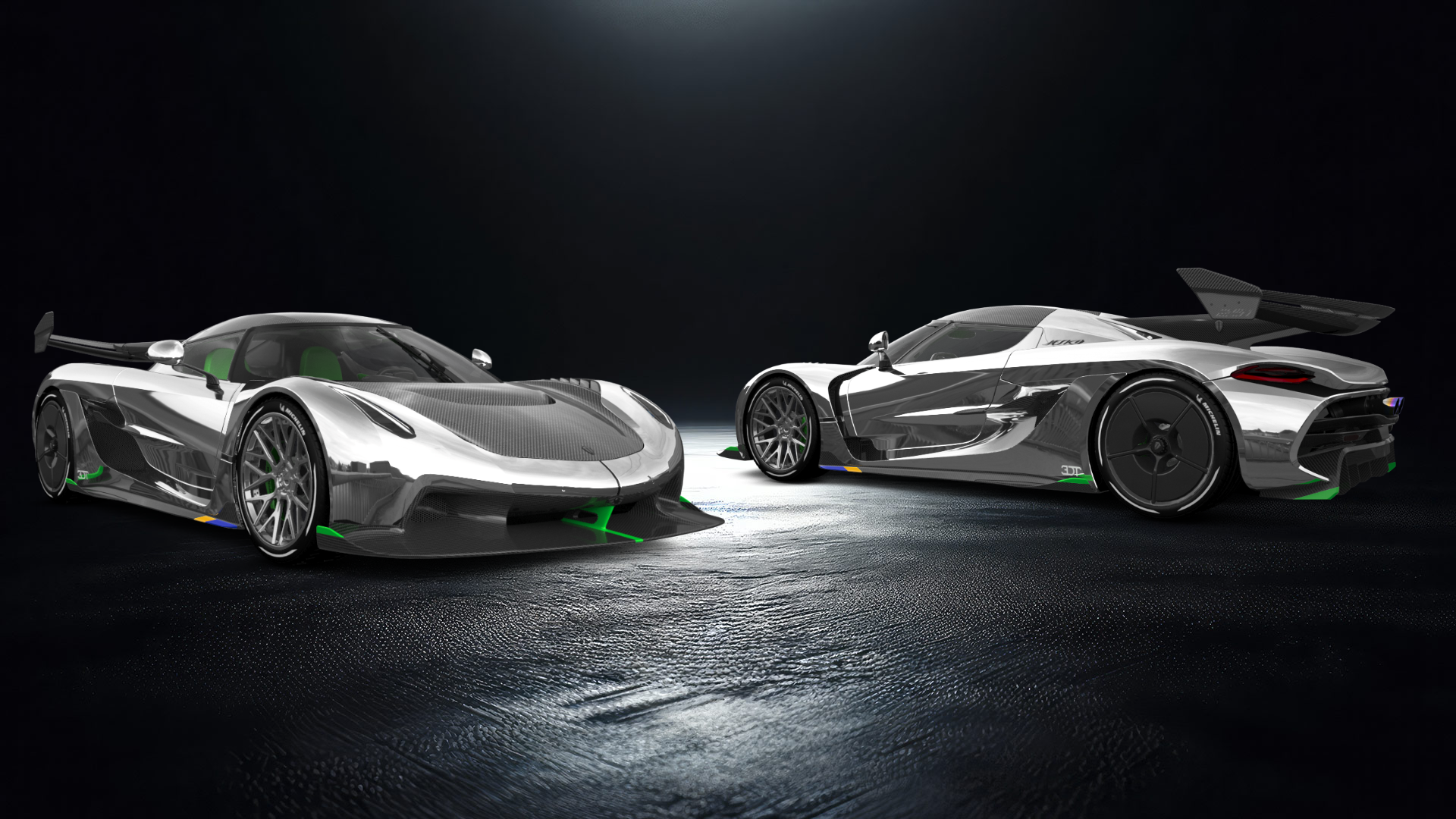 Koenigsegg Jesko 2 door targa top 2020 tuning