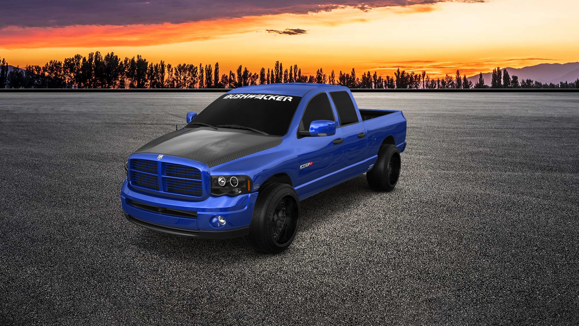 Dodge Ram 1500 6.4 ft box 4 Door pickup truck 2002
