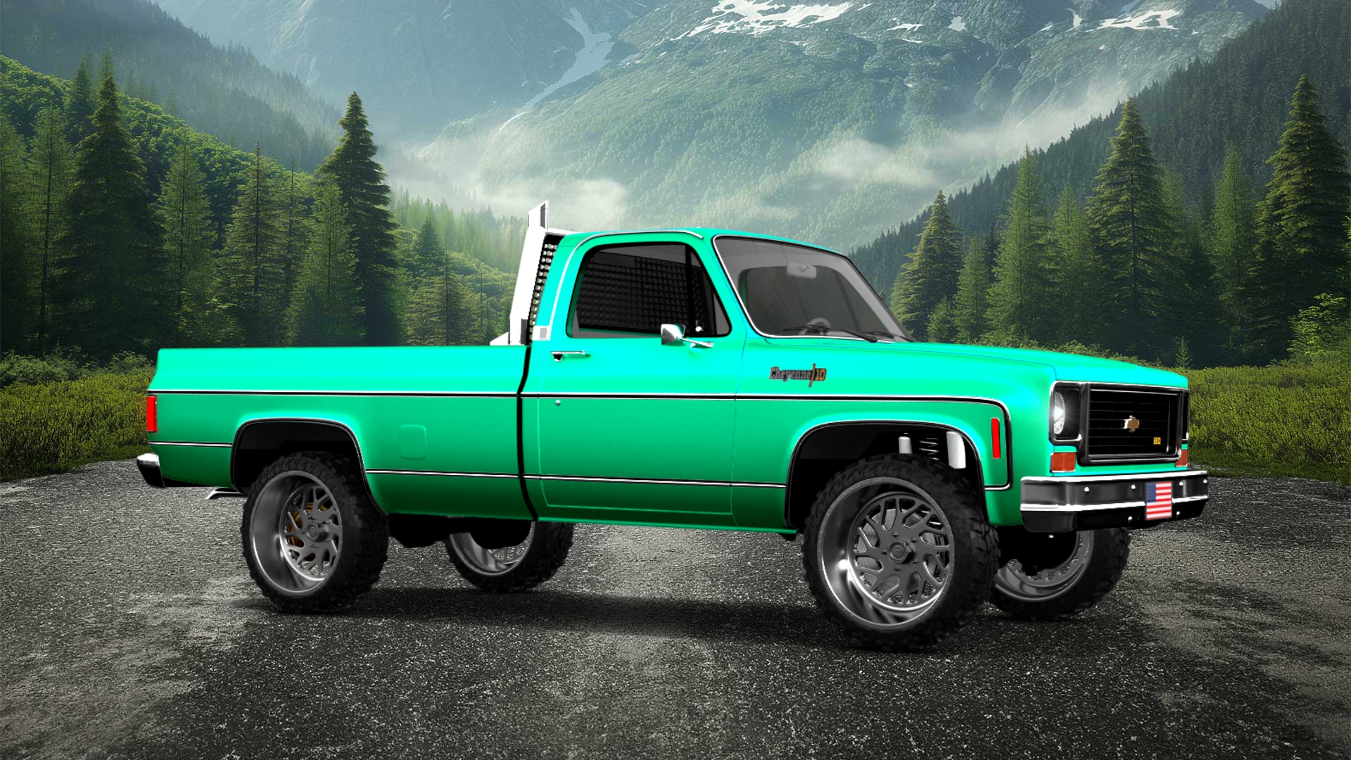 Chevrolet Silverado C-10 2 Door pickup truck 1973