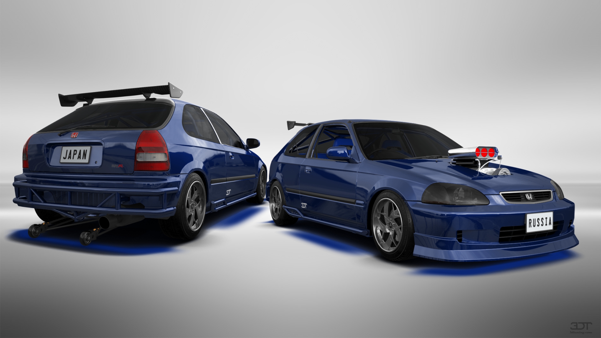Honda Civic 3 Door Hatchback 1997 tuning