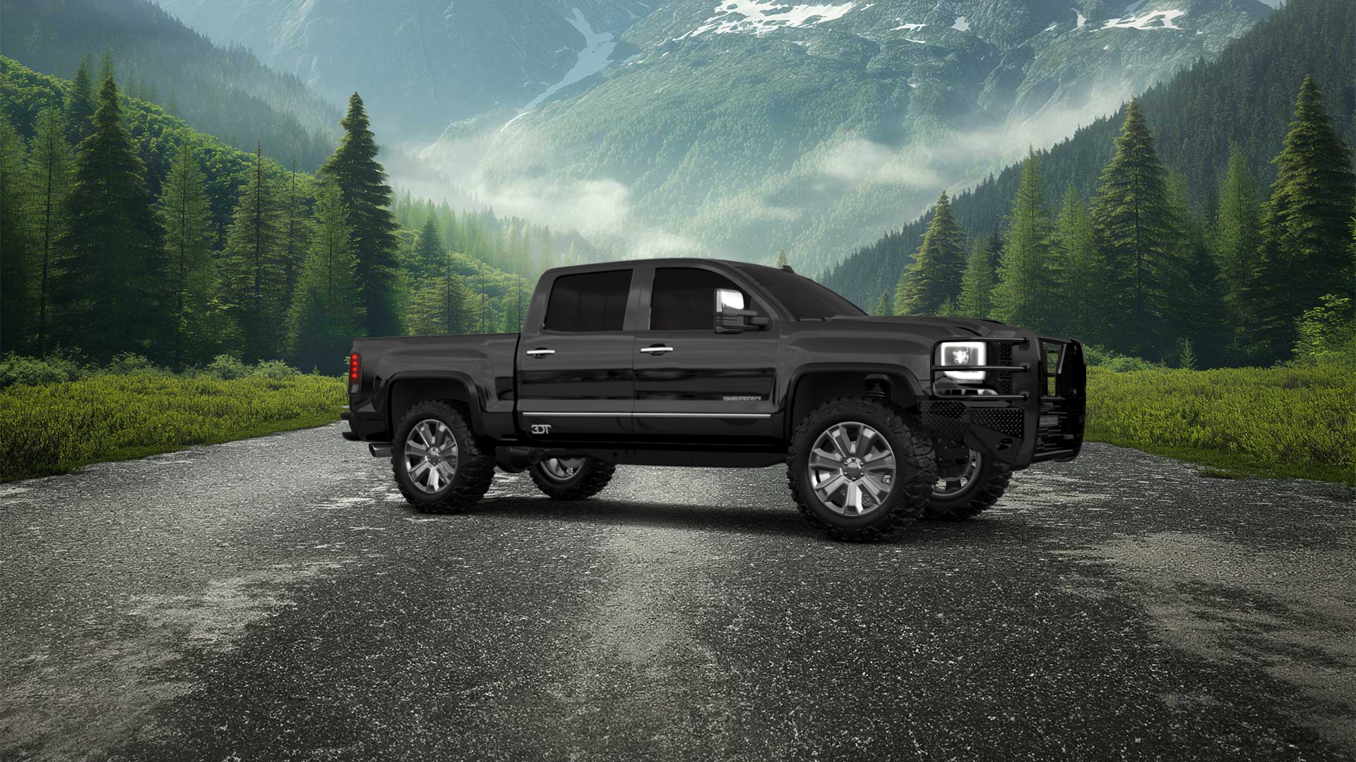 GMC Sierra 1500 Crew Cab 4 Door pickup truck 2016 tuning