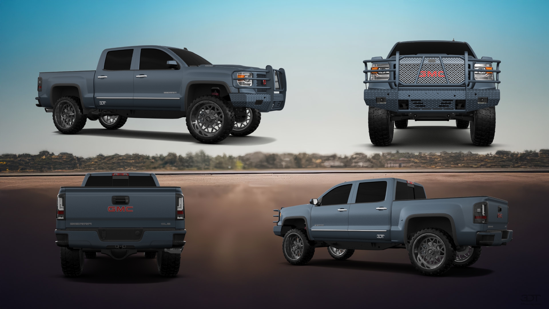 GMC Sierra 4 Door pickup truck 2014 tuning