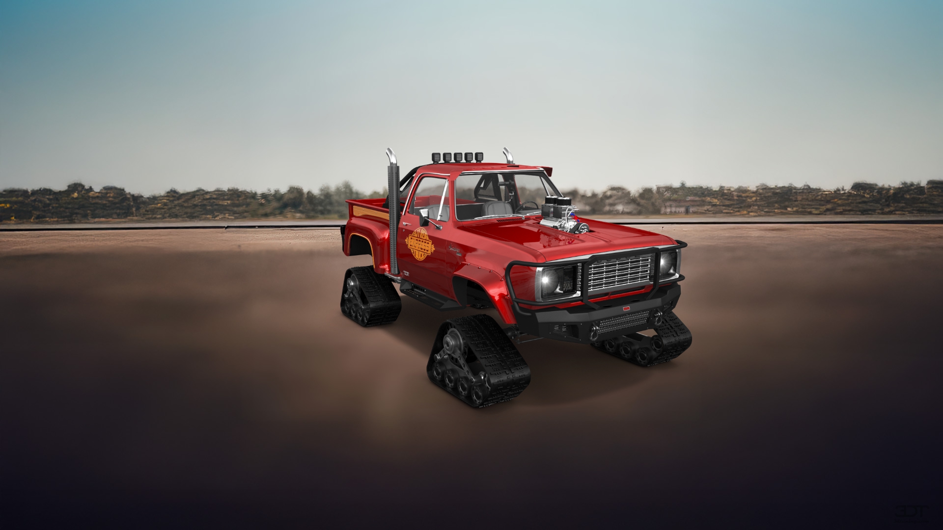 Dodge Lil Red Express 2 Door pickup truck 1978 tuning