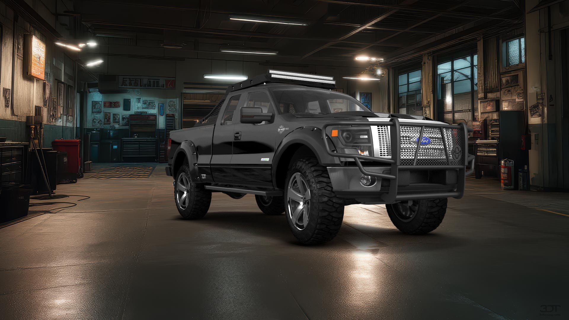 Ford F-150 SuperCab 4 Door pickup truck 2009 tuning