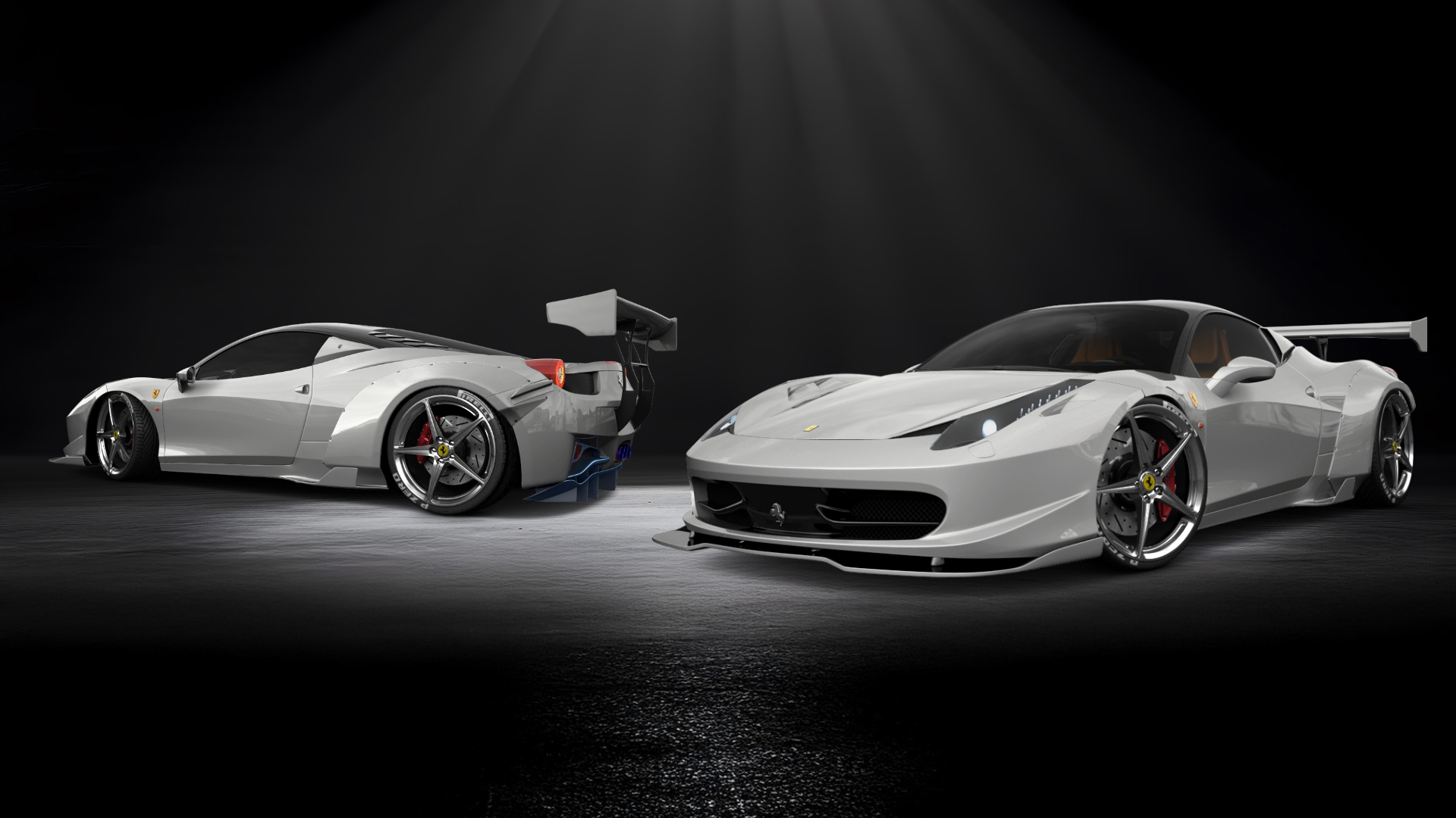 Ferrari 458 Italia 2 door spider 2010 tuning