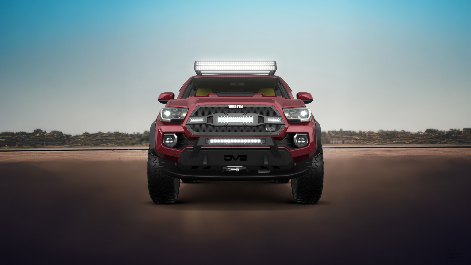 Toyota Tacoma 4 Door pickup truck 2018 tuning