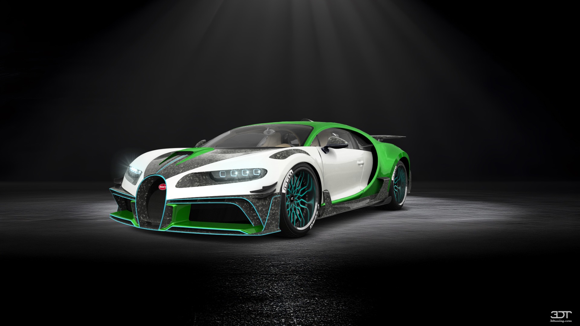 Bugatti Chiron 2 Door Coupe 2016 tuning