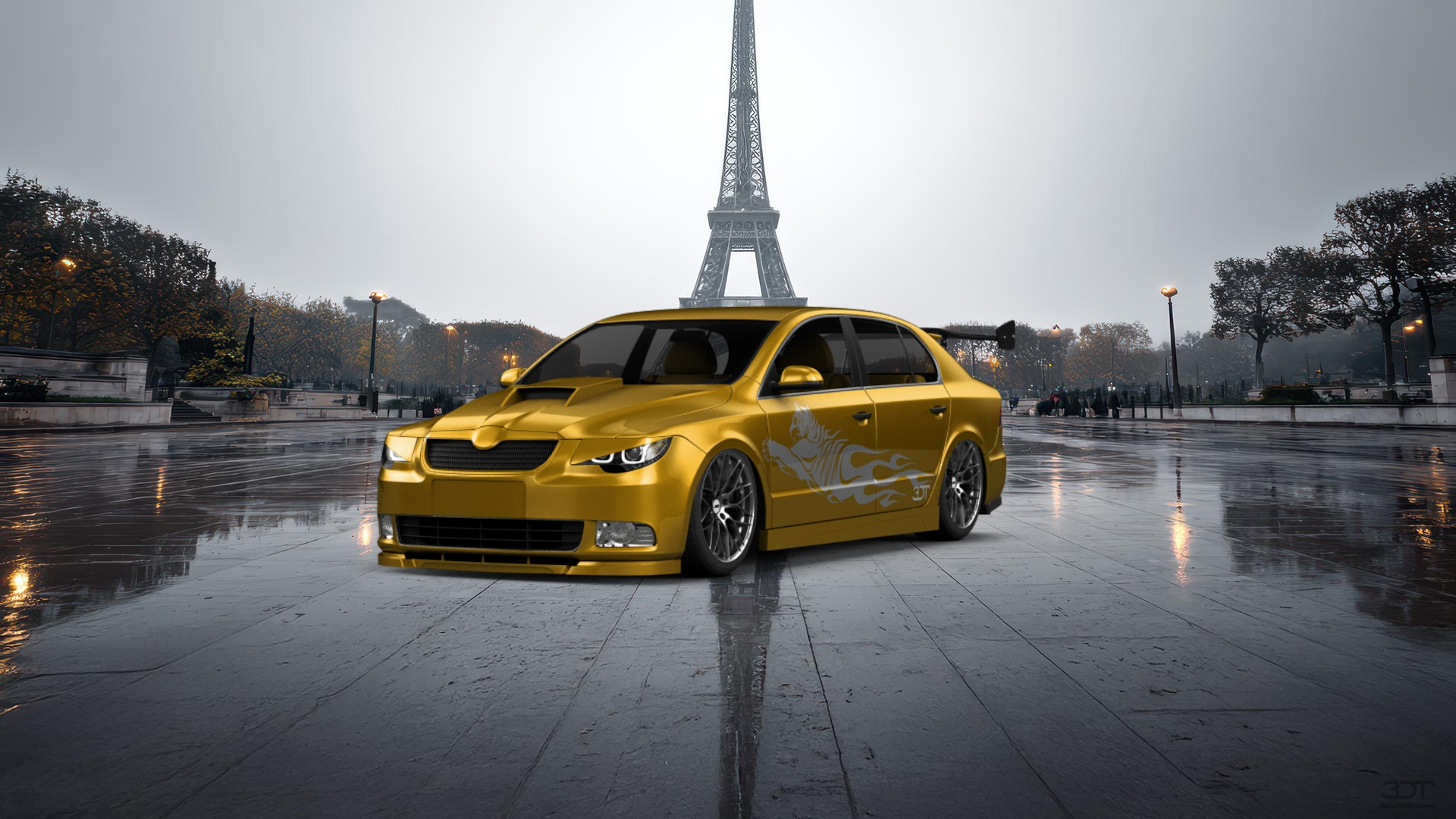 Skoda Superb Sedan 2009 tuning