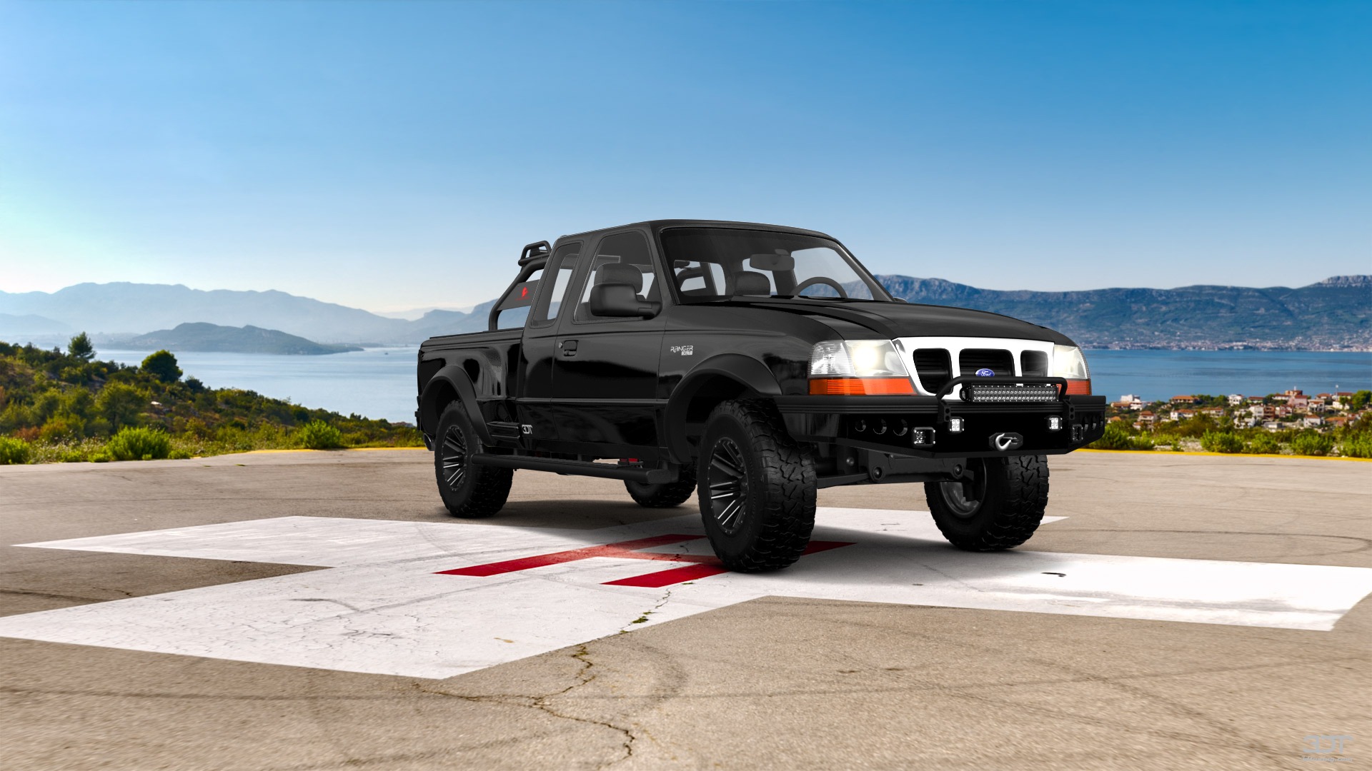 Ford Ranger Flareside 2 Door pickup truck 1998 tuning