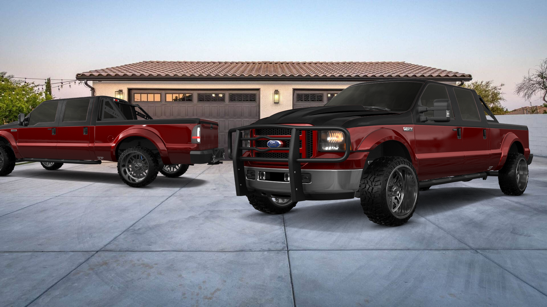 Ford F-250 Crew Cab 4 Door pickup truck 1999 tuning