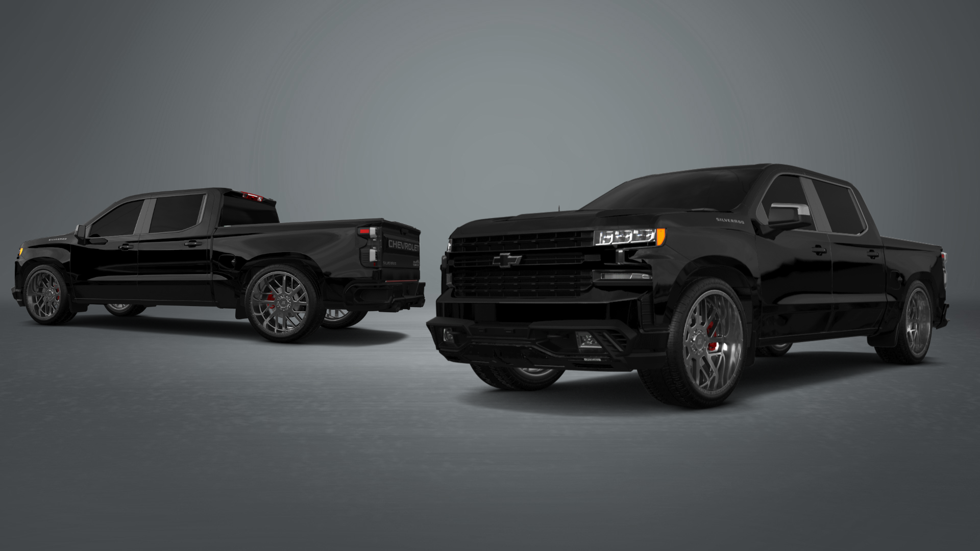 Chevrolet Silverado 1500 4 Door pickup truck 2019 tuning