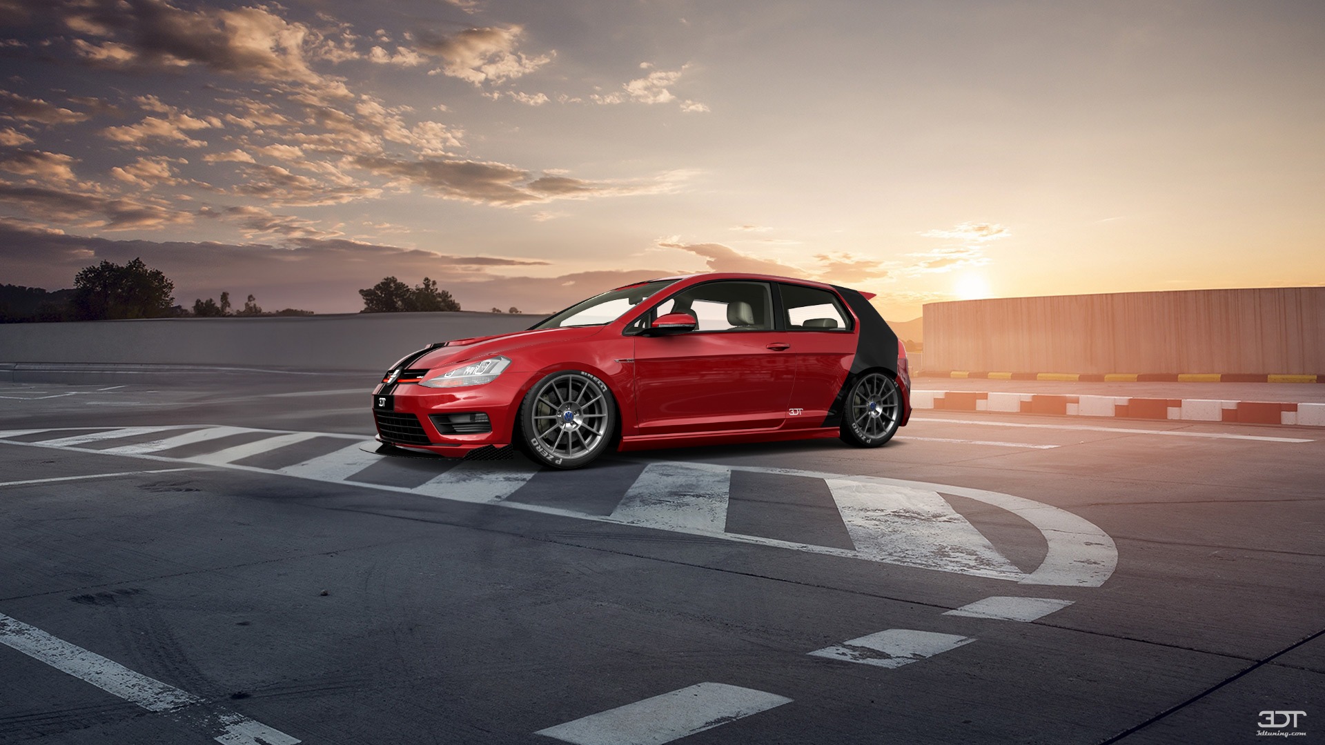 Volkswagen Golf 7 3 Door Hatchback 2013 tuning