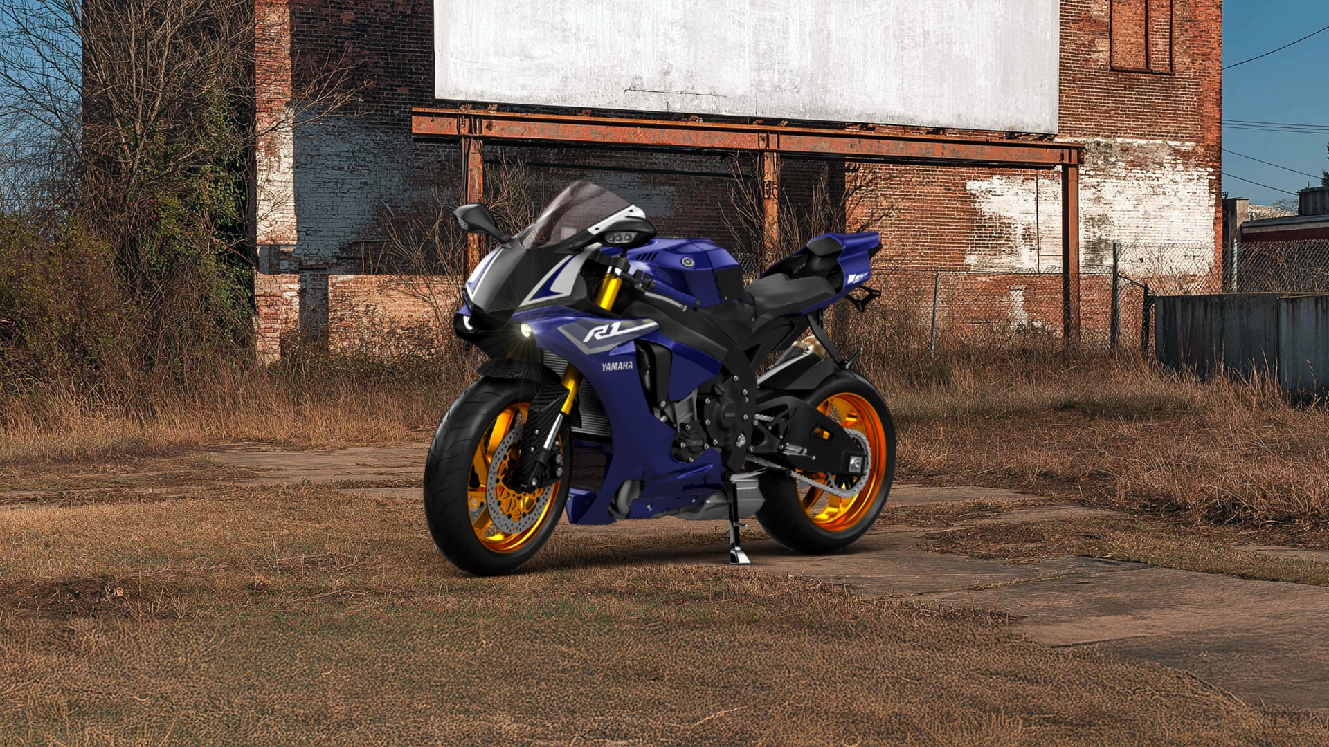 Yamaha YZF R1 Sport Bike 2015 tuning
