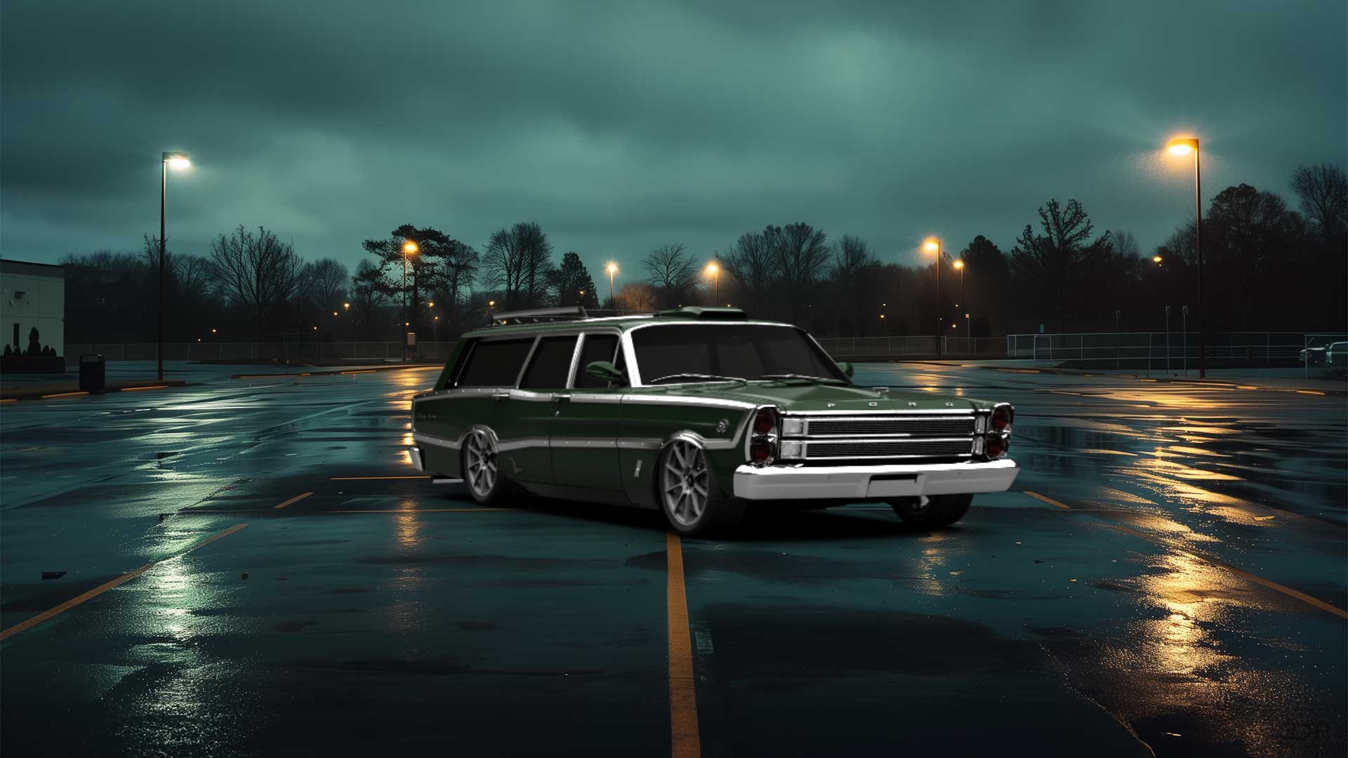 Ford Country Squire Wagon 1966