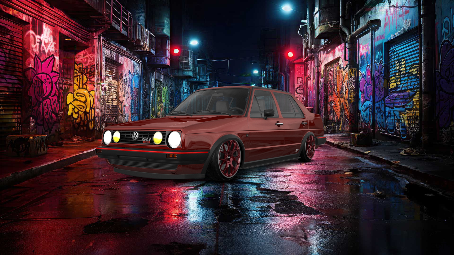 Volkswagen Jetta A2 (mk2) 4 Door Saloon 1985 Images