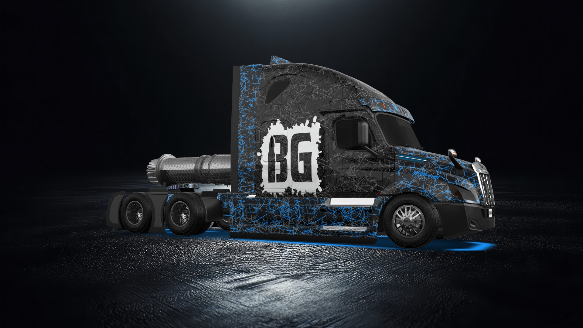 Freightliner Cascadia Sleeper Cab Truck 2018