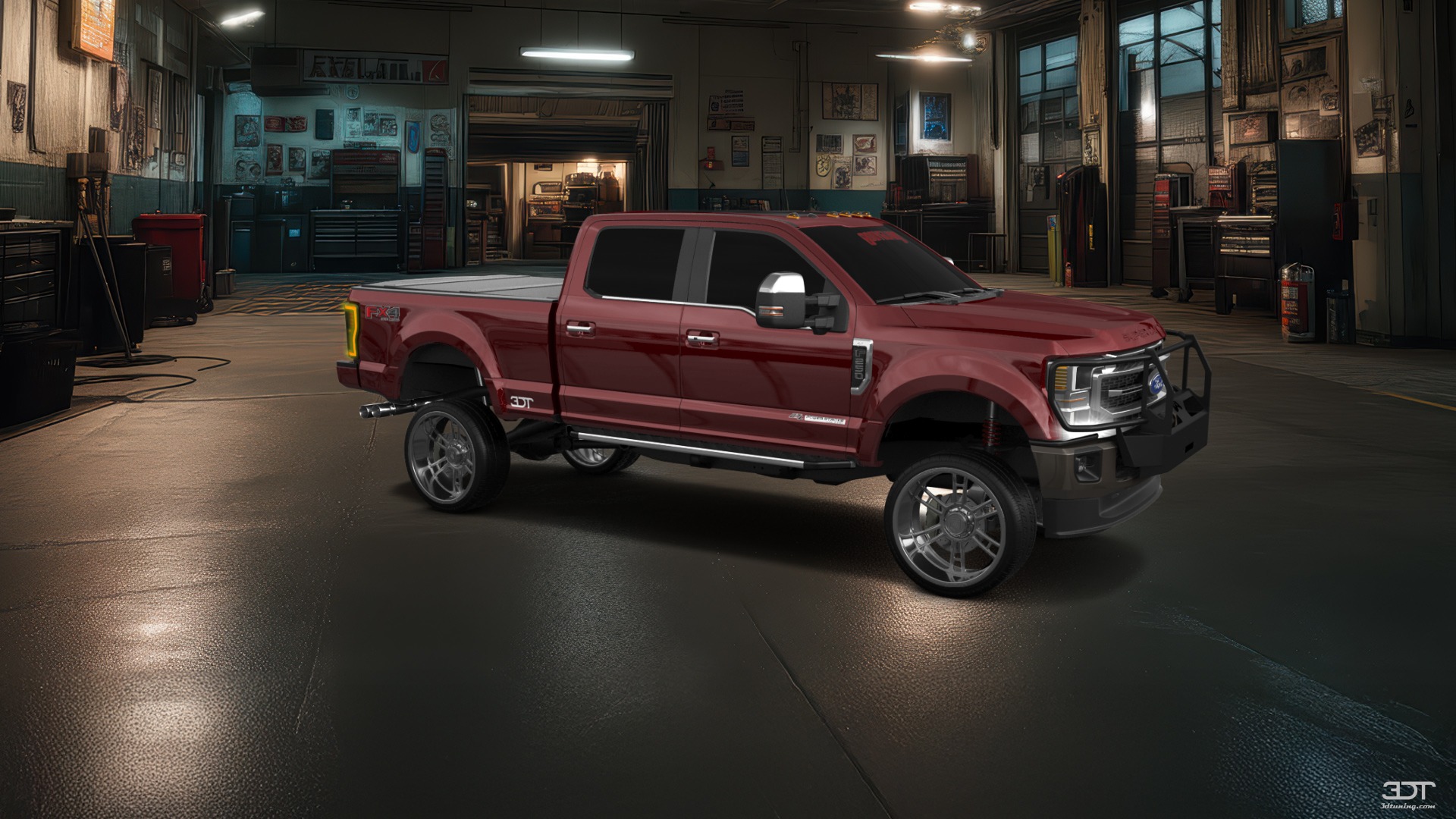 Ford F-250 4 Door pickup truck 2021 tuning