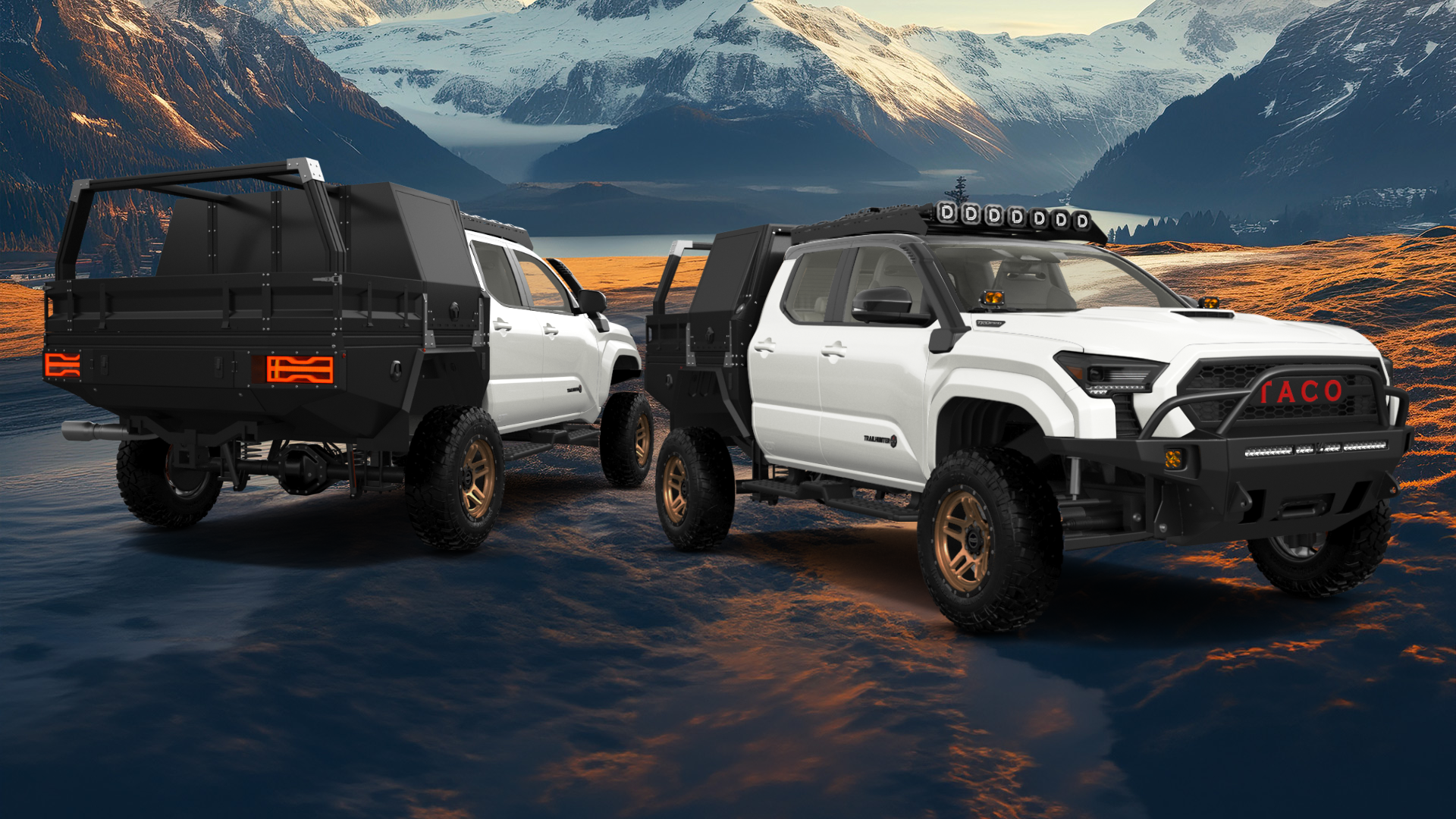 Toyota Tacoma Crew Cab 4 Door pickup truck 2024 tuning