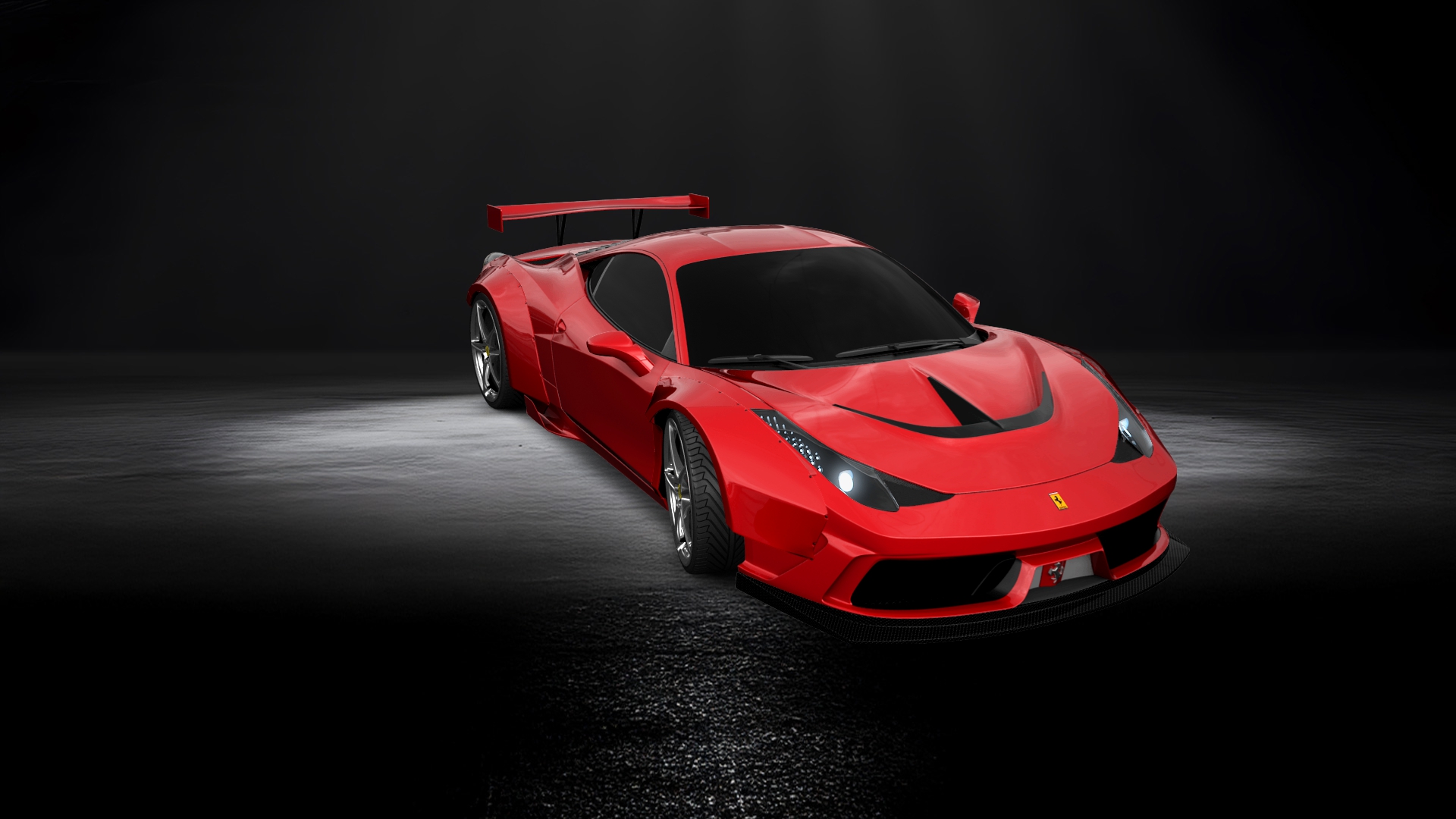 Ferrari 458 Italia 2 door spider 2010 tuning