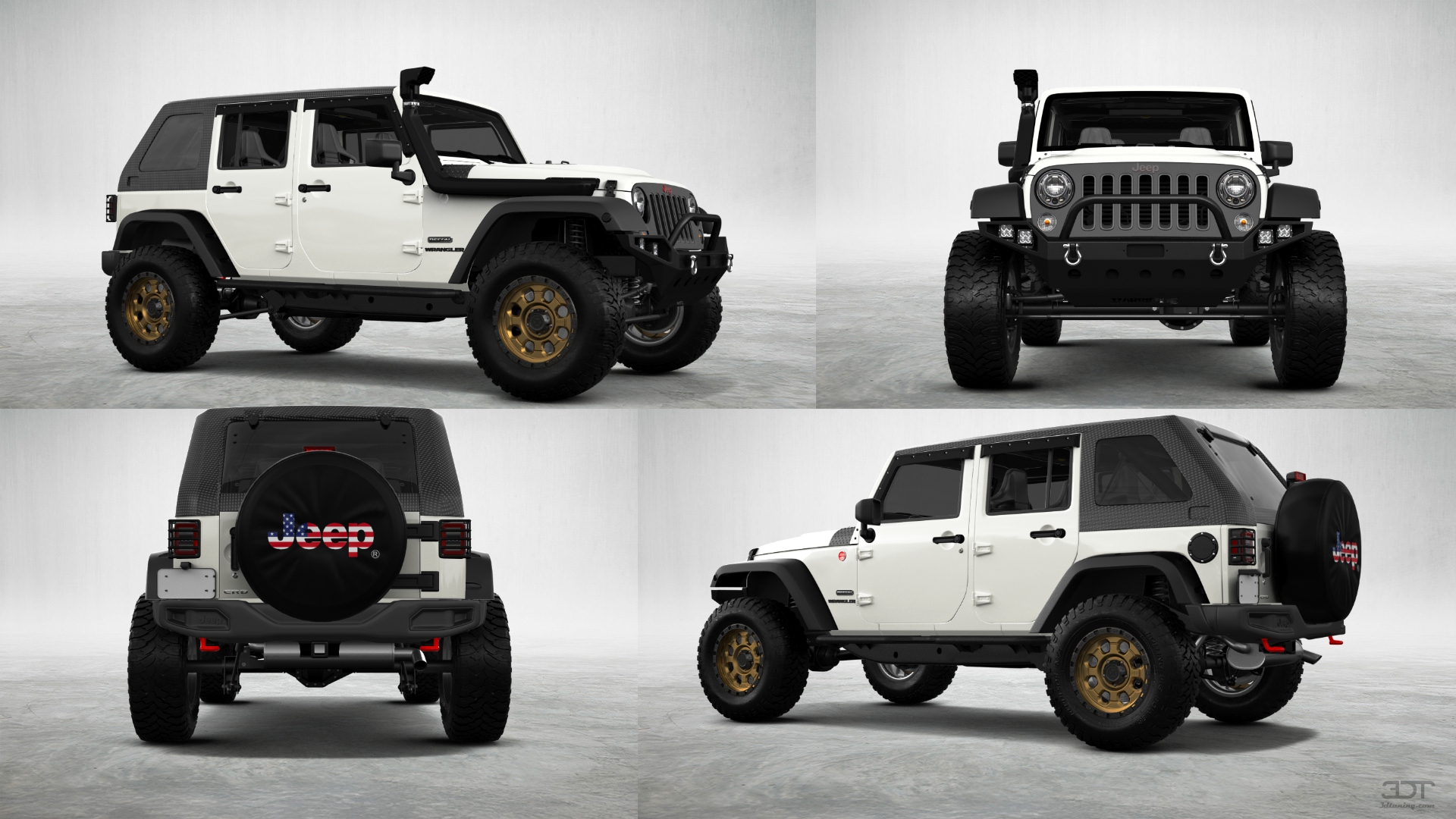 Jeep Wrangler Unlimited JK Rubicon Recon 4 Door SUV 2017 tuning