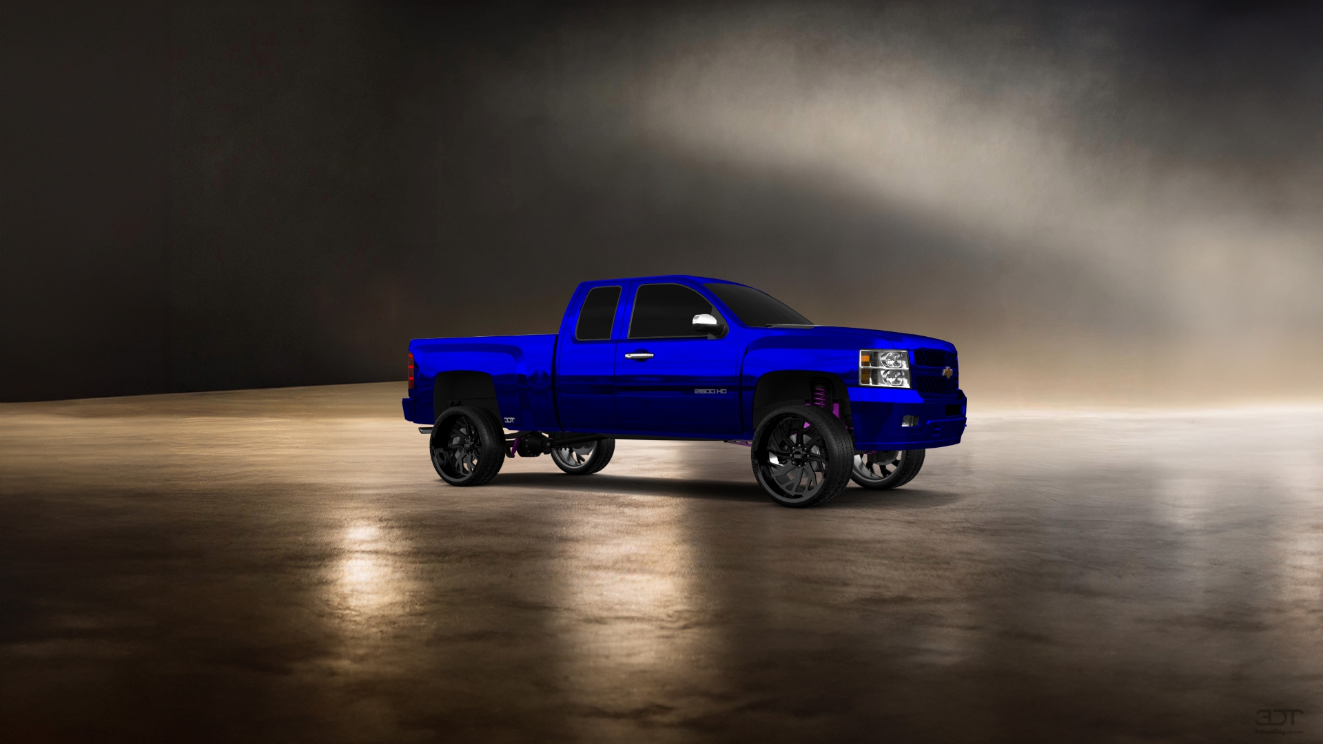 Chevrolet Silverado 2500 HD Extended Cab Pickup Truck 2007