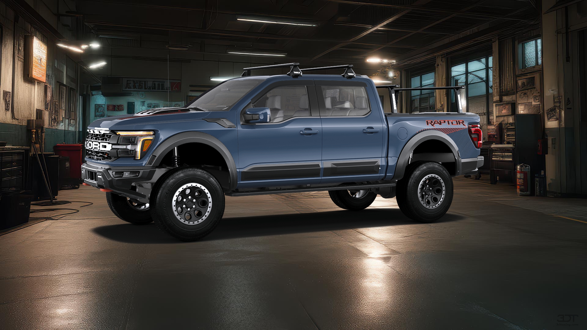 Ford F-150 Raptor 4 Door pickup truck 2024 tuning