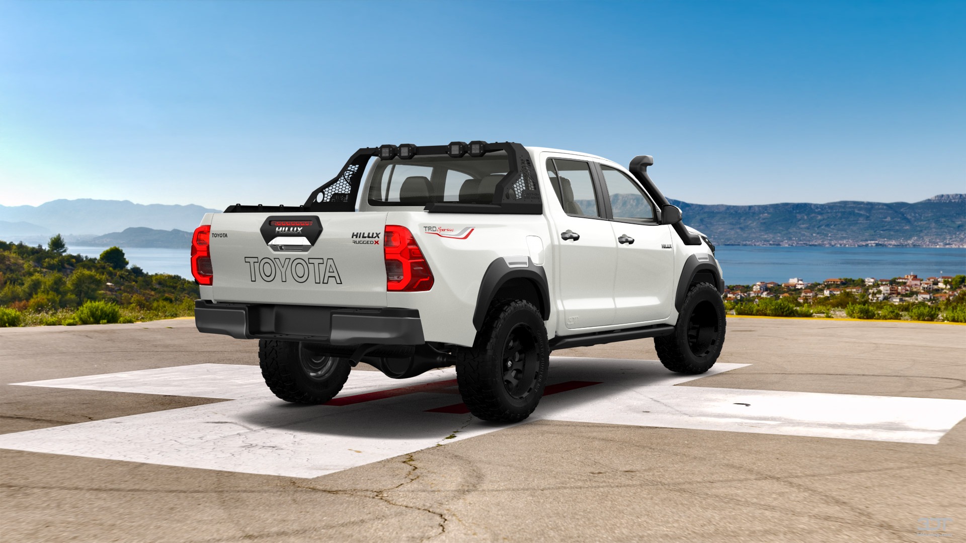 Toyota Hilux Double Cab 4 Door pickup truck 2015 tuning