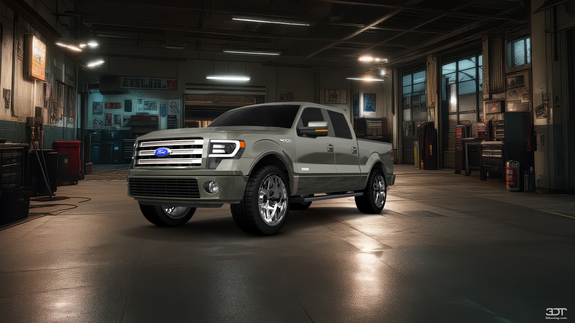 Ford F-150 Crew Cab 4 Door pickup truck 2013 tuning