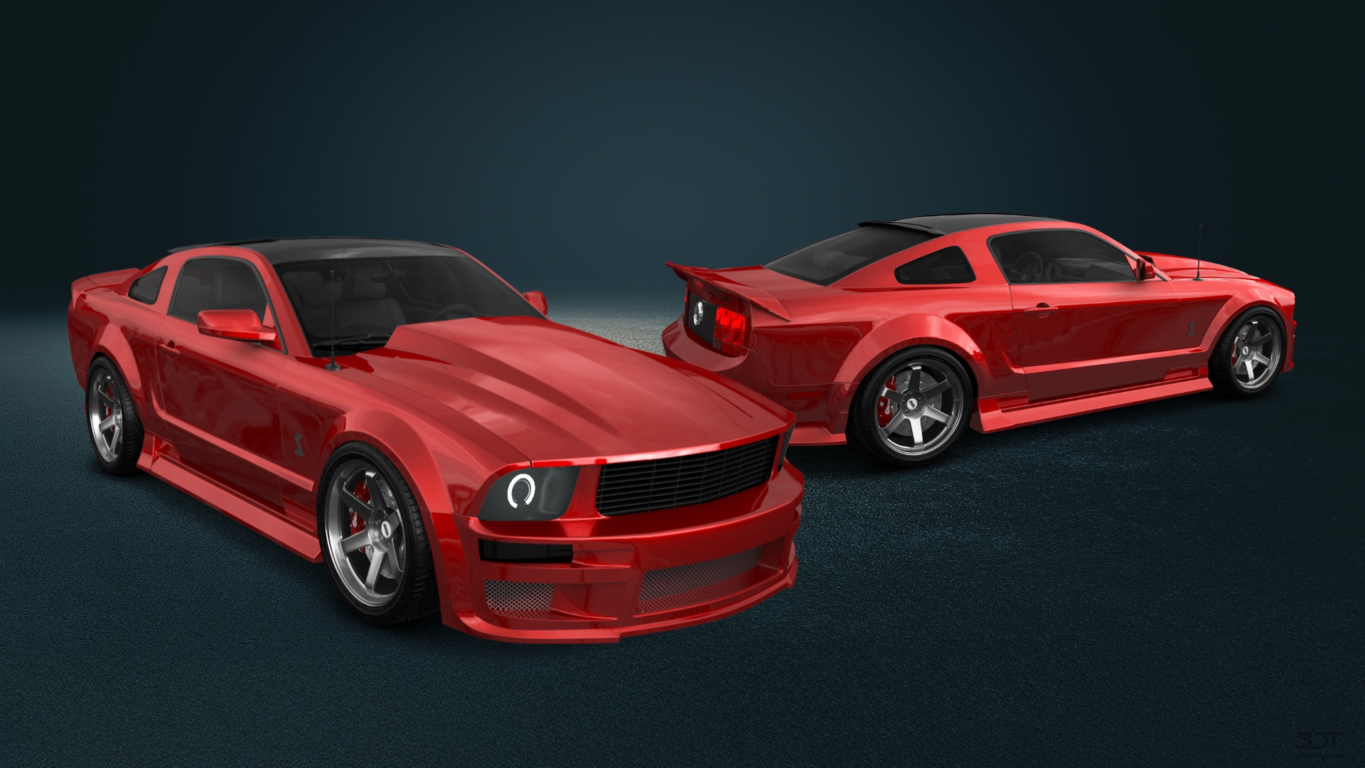 Ford Mustang 2 Door Coupe 2006 tuning