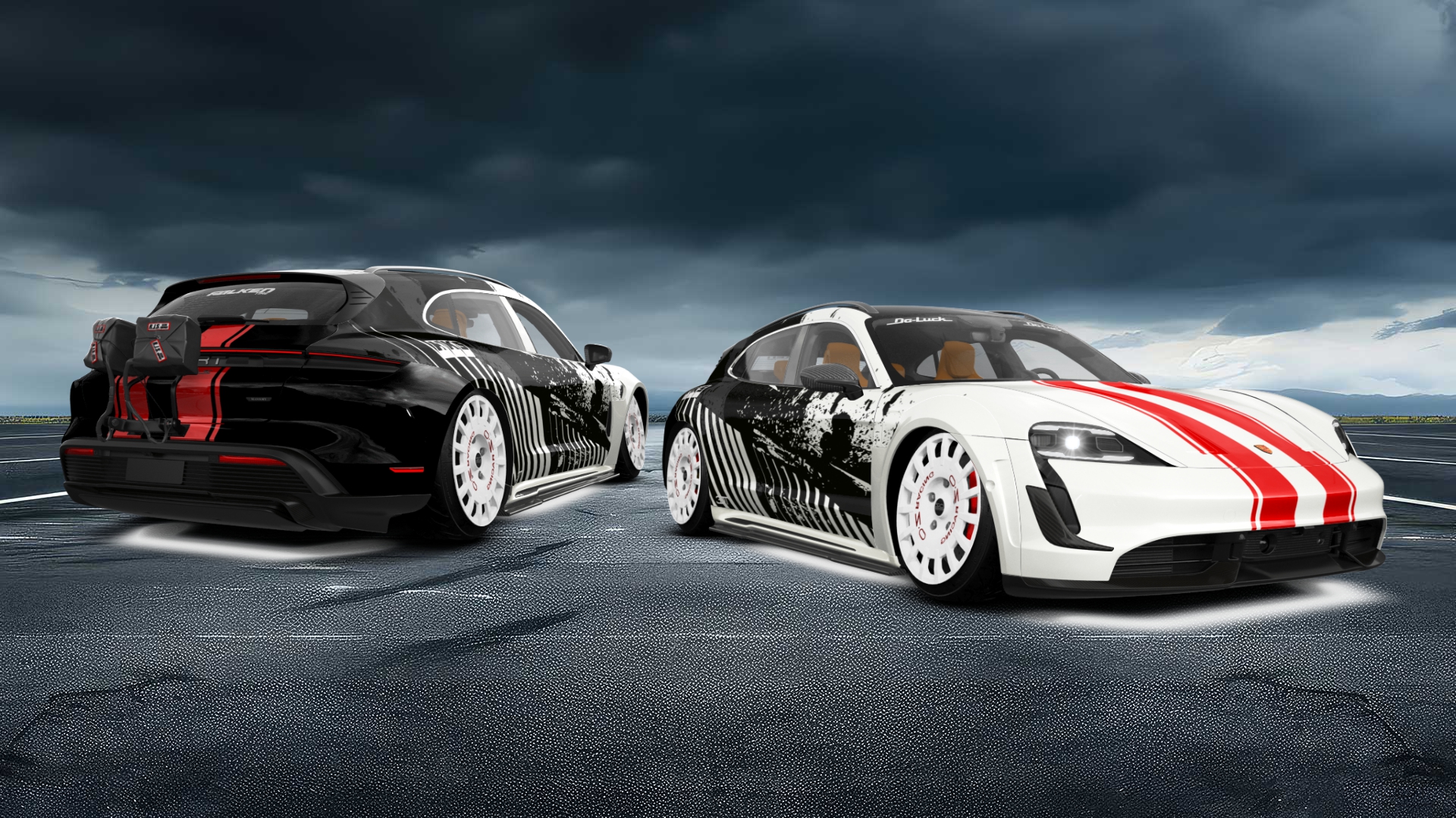 Porsche Taycan Sport Turismo Shooting Brake 2019 tuning