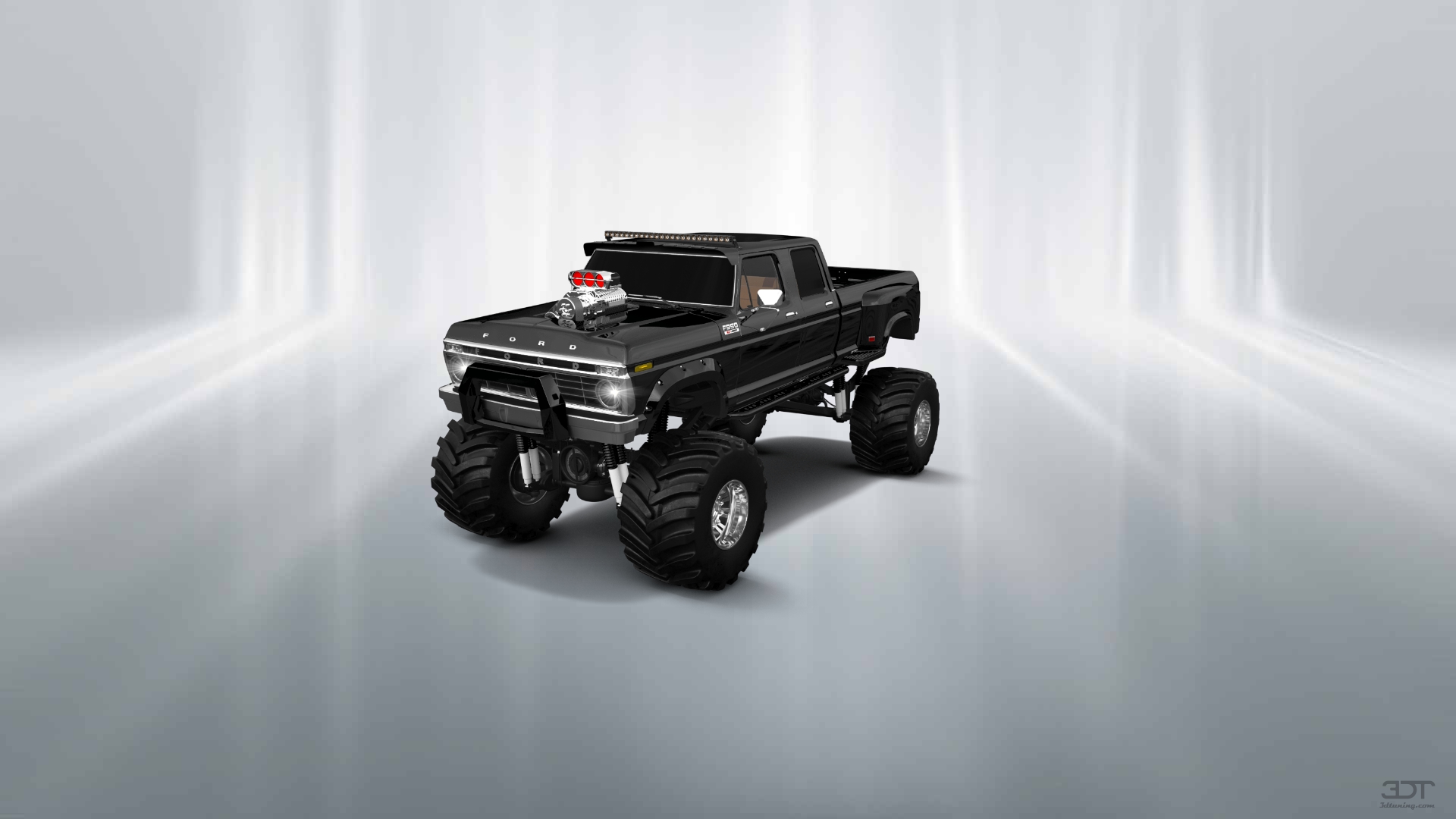Ford F-350 Dually 4 Door pickup truck 1973