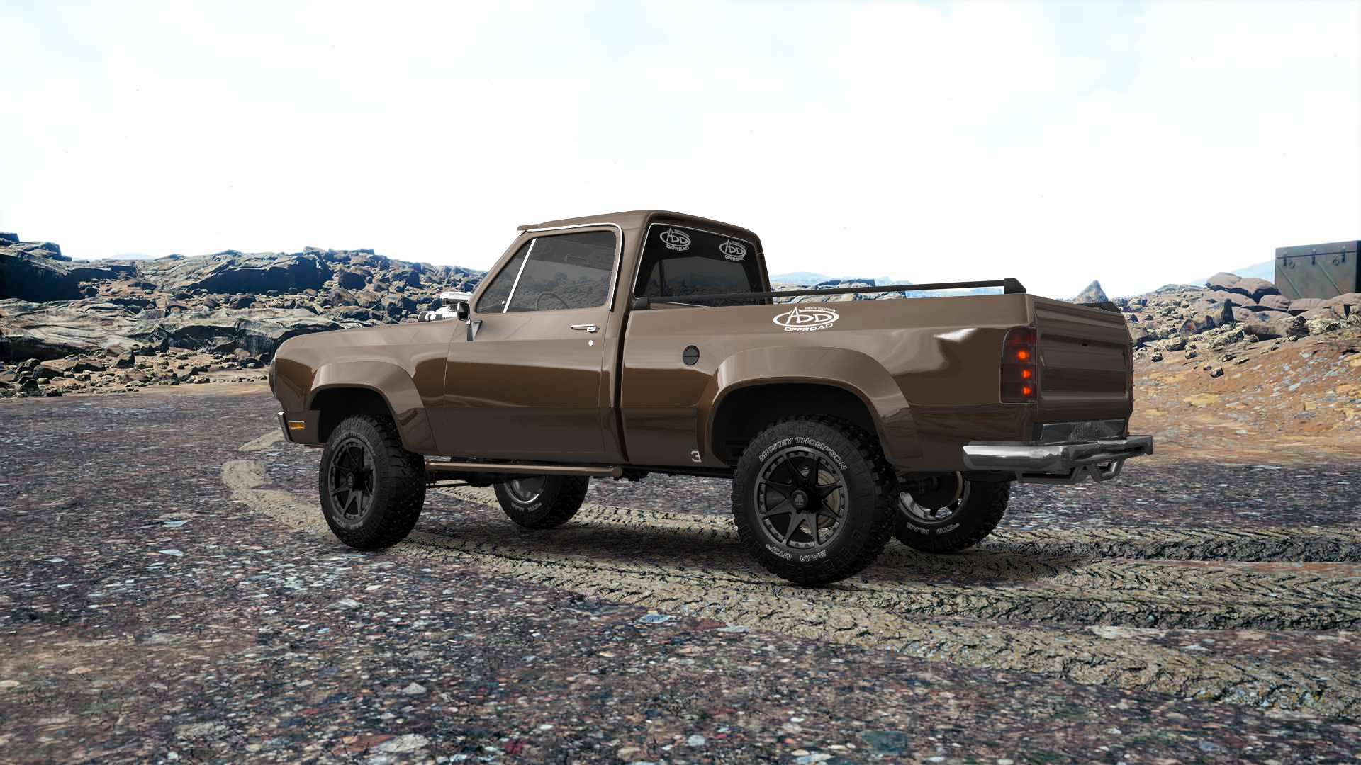Dodge Power Wagon W200 2 Door pickup truck 1977