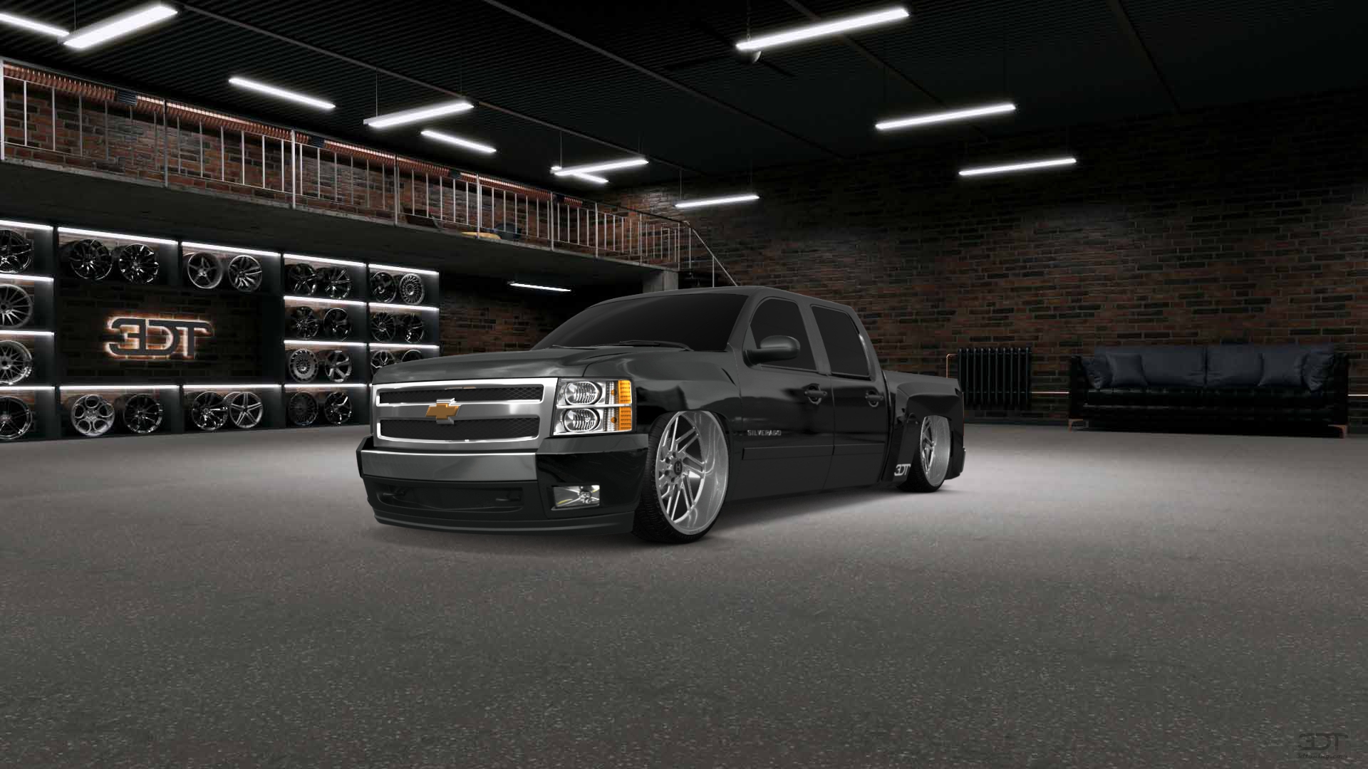 Chevrolet Silverado 1500 Crew Cab 4 Door pickup truck 2007