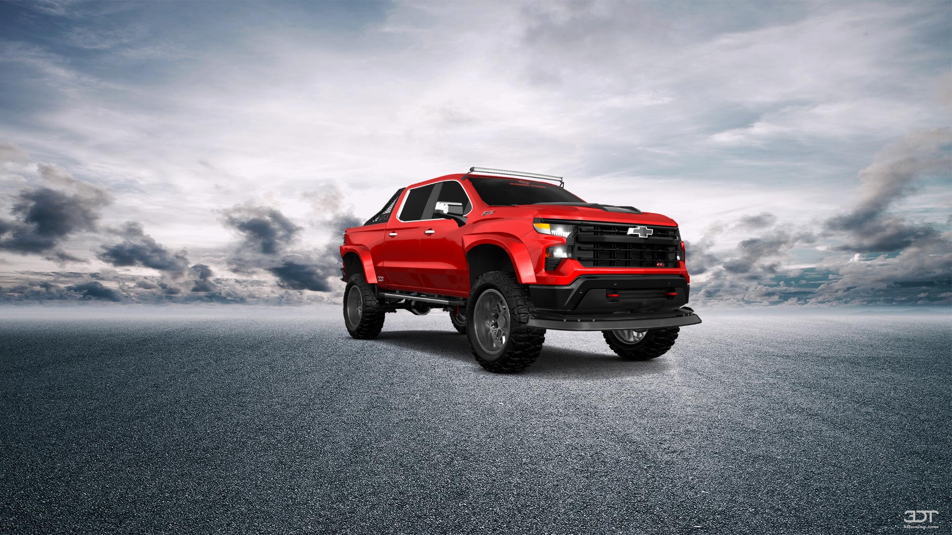 Chevrolet Silverado 1500 Crew Cab 5.8 ft box 4 Door pickup truck 2023 tuning