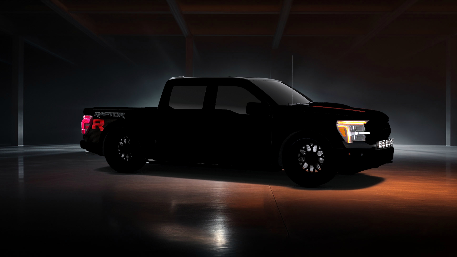 Ford F-150 Raptor 4 Door pickup truck 2024 Images