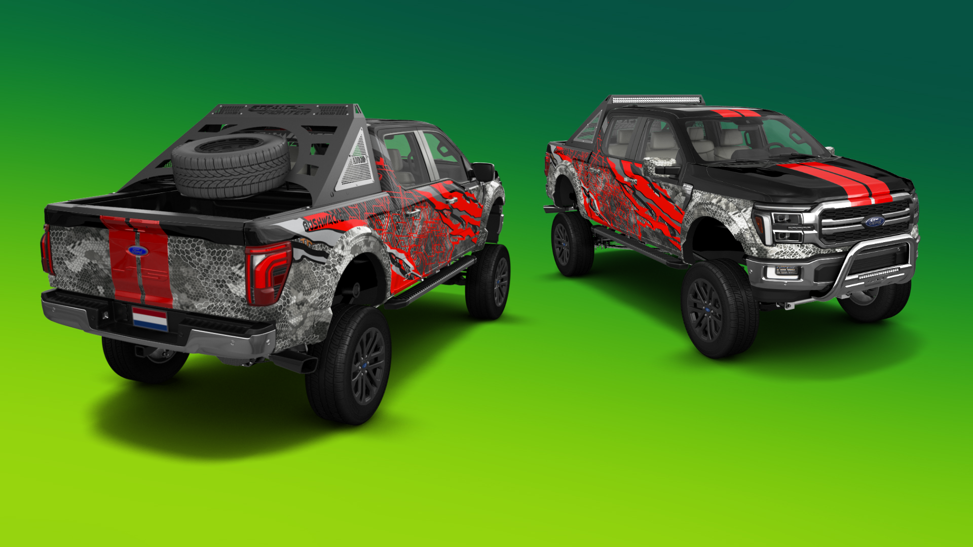 Ford F-150 SuperCrew 4 Door pickup truck 2024