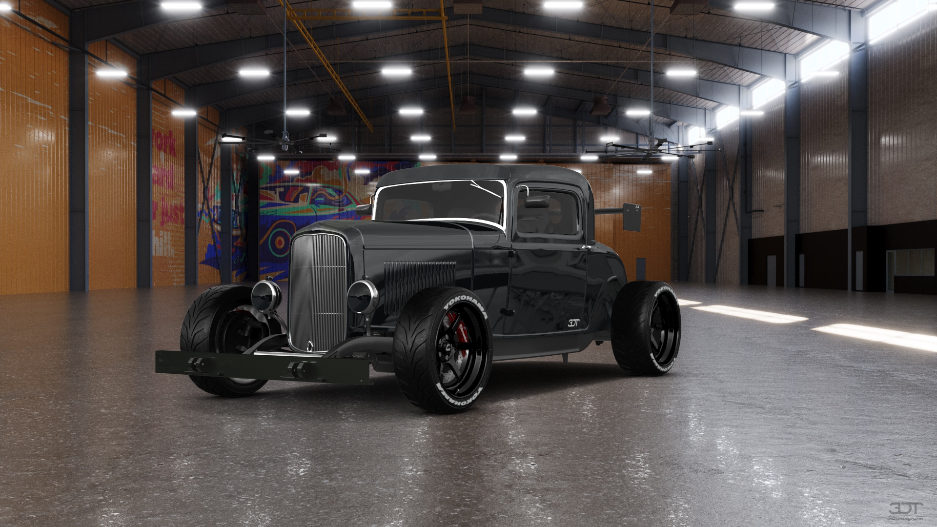 Ford Model B Deluxe 2 Door Coupe 1932