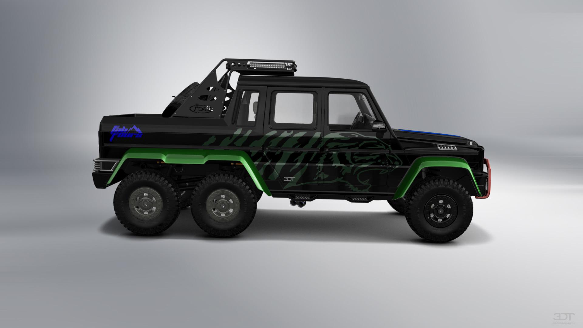 Mercedes G 63 AMG 6x6 4 Door pickup truck 2013