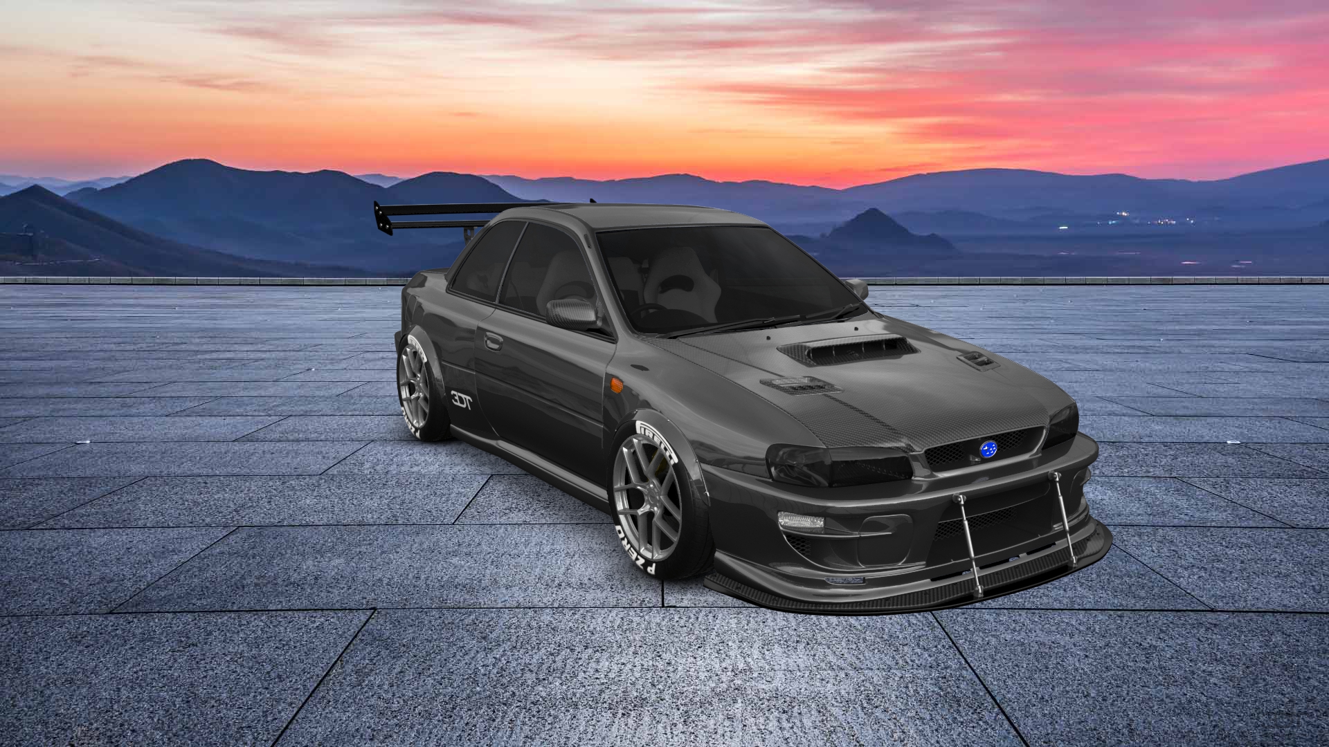 Subaru Impreza WRX STI 22B 2 Door Coupe 2000