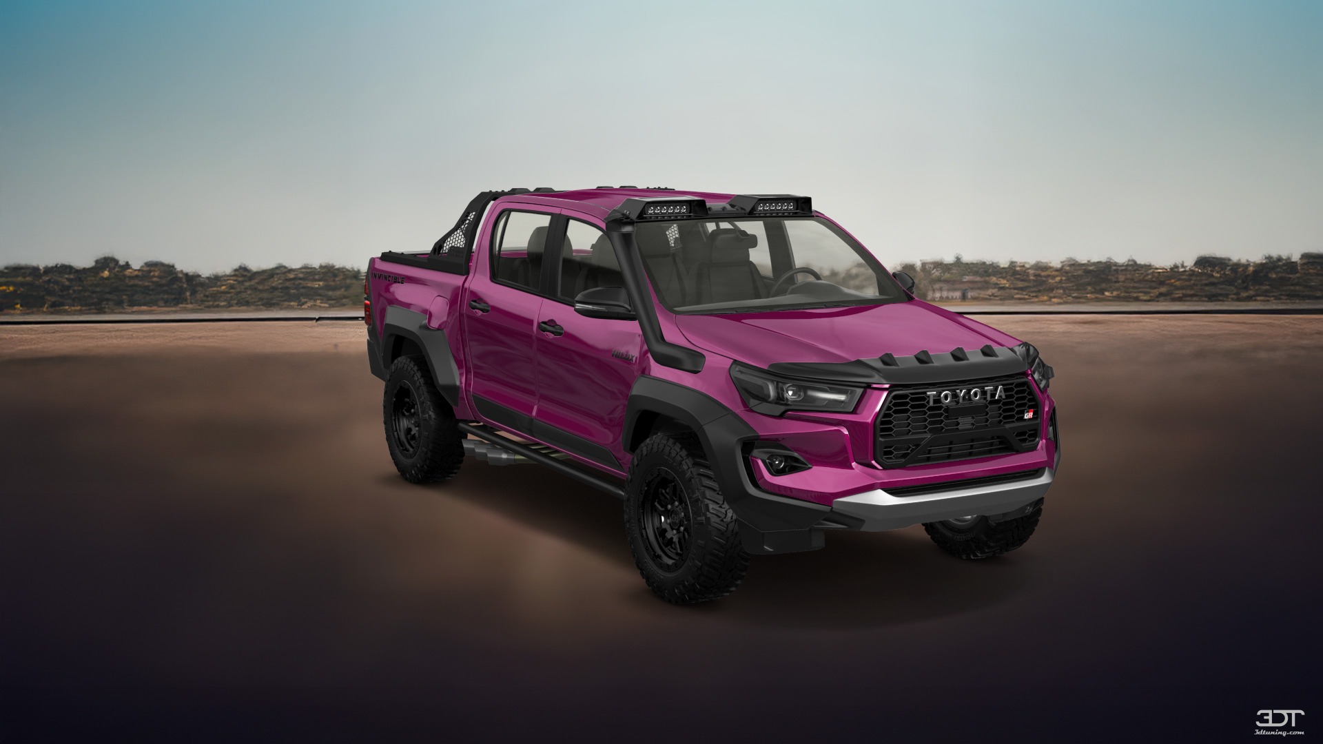 Toyota Hilux Double Cab 4 Door pickup truck 2015 tuning