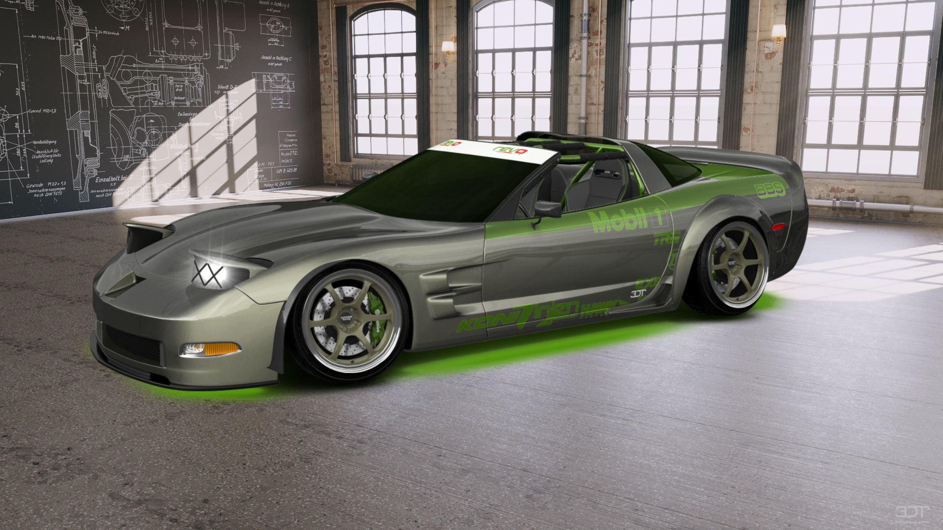 Chevrolet Corvette C5 Fastback 2 Door Coupe 1997