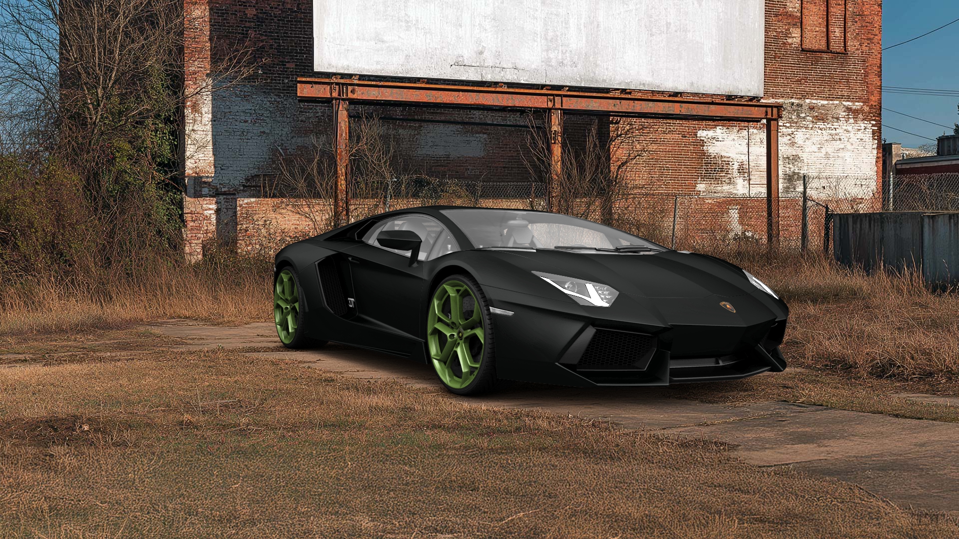 Lamborghini Aventador 2 Door Coupe 2012 tuning