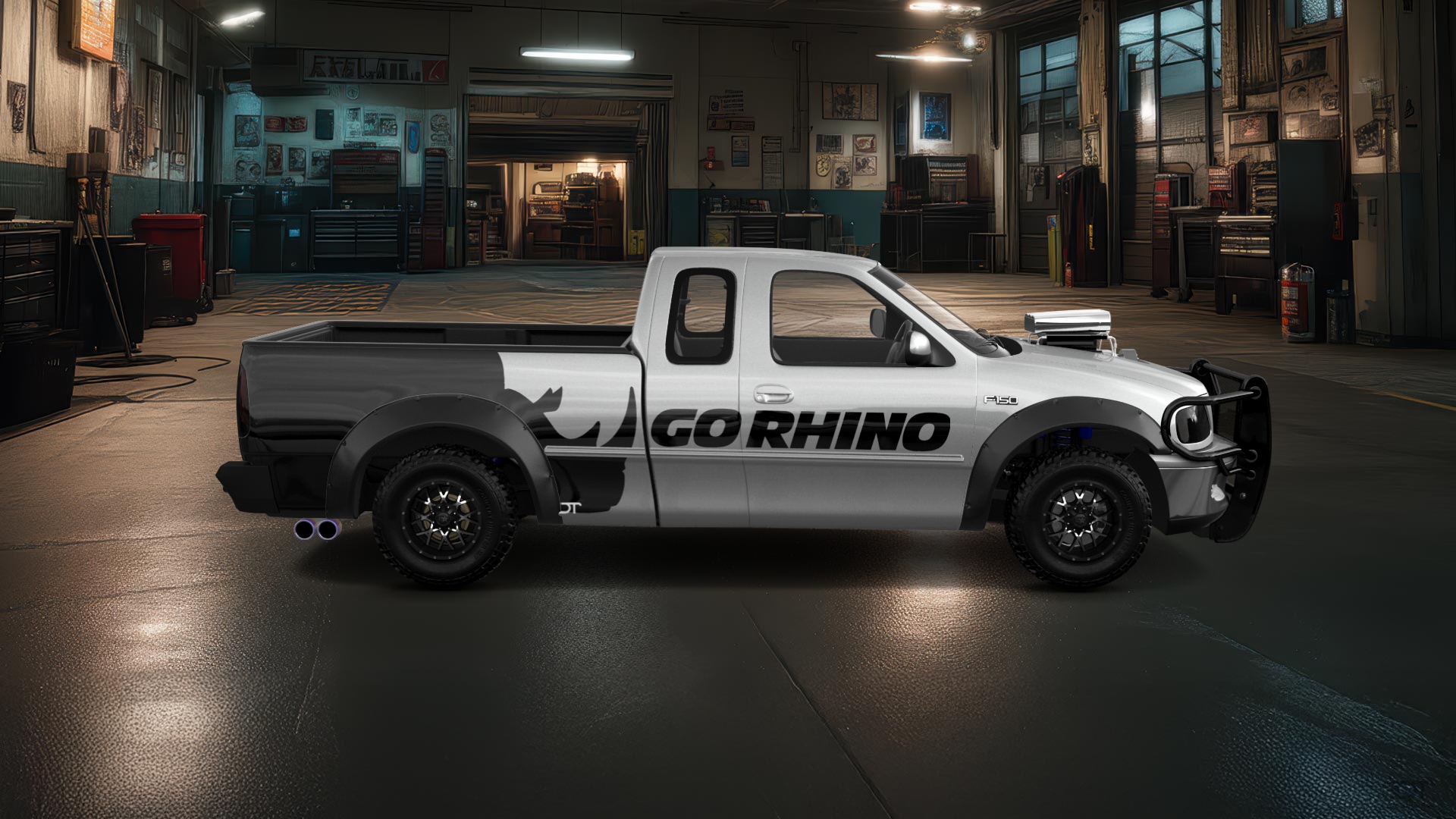 Ford F-150 SuperCab 2 Door pickup truck 1997 tuning