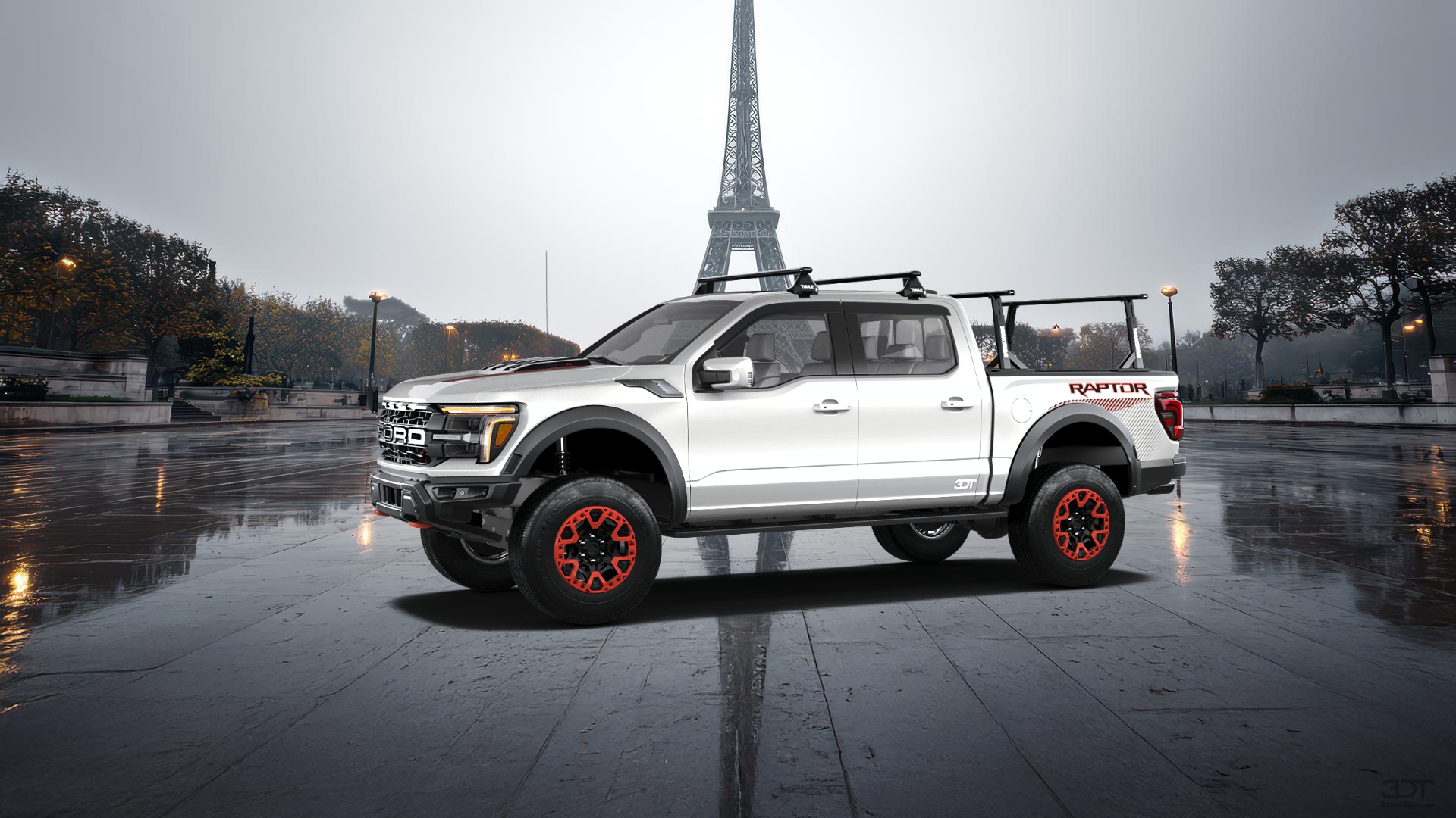 Ford F-150 Raptor 4 Door pickup truck 2024 tuning