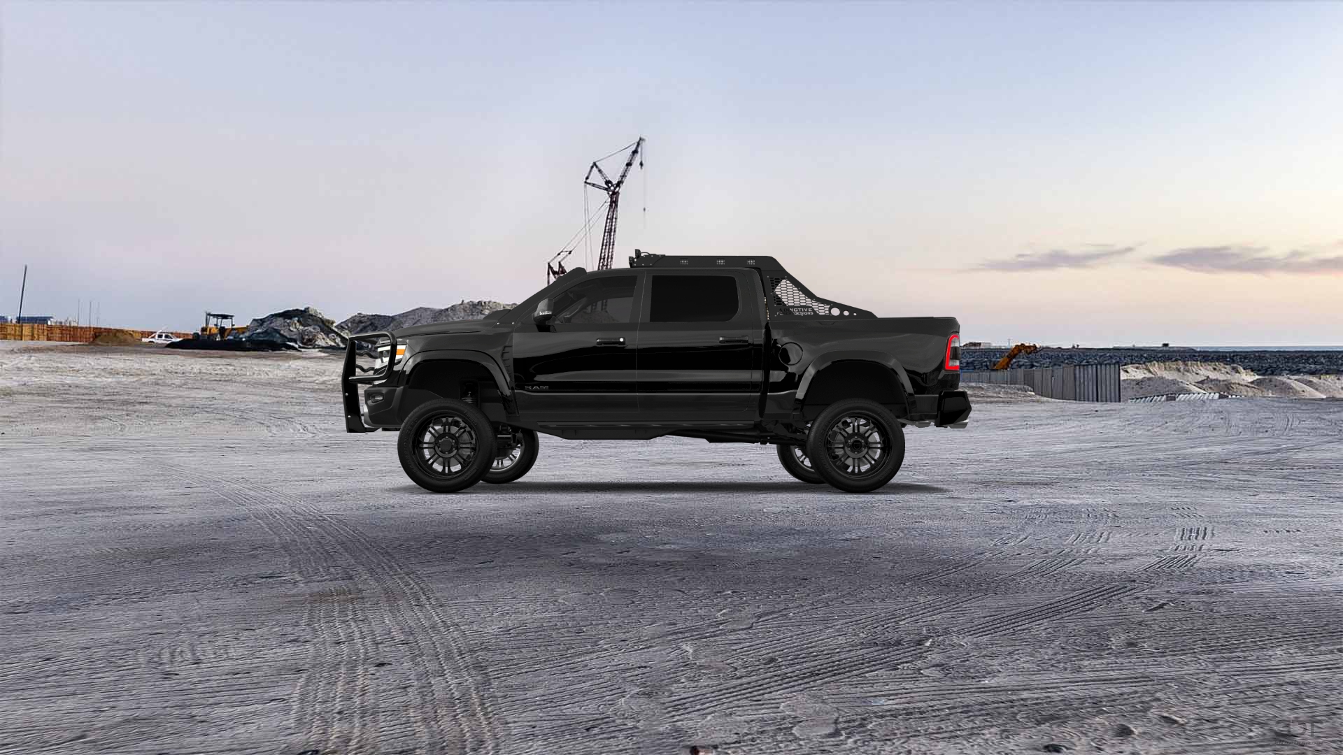 Dodge Ram 1500 TRX 4 Door pickup truck 2021 tuning