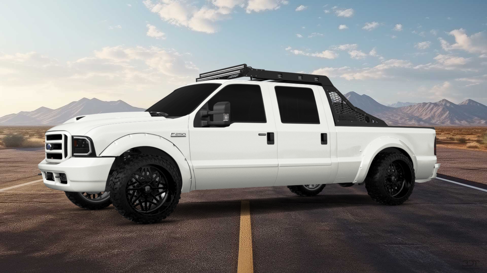 Ford F-250 Crew Cab 4 Door pickup truck 1999