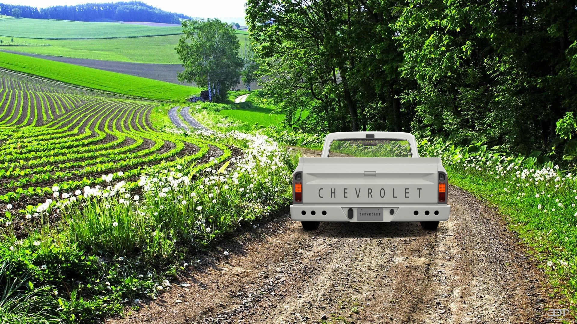 Chevrolet C-10 Cheyenne 2 Door pickup truck 1967 tuning