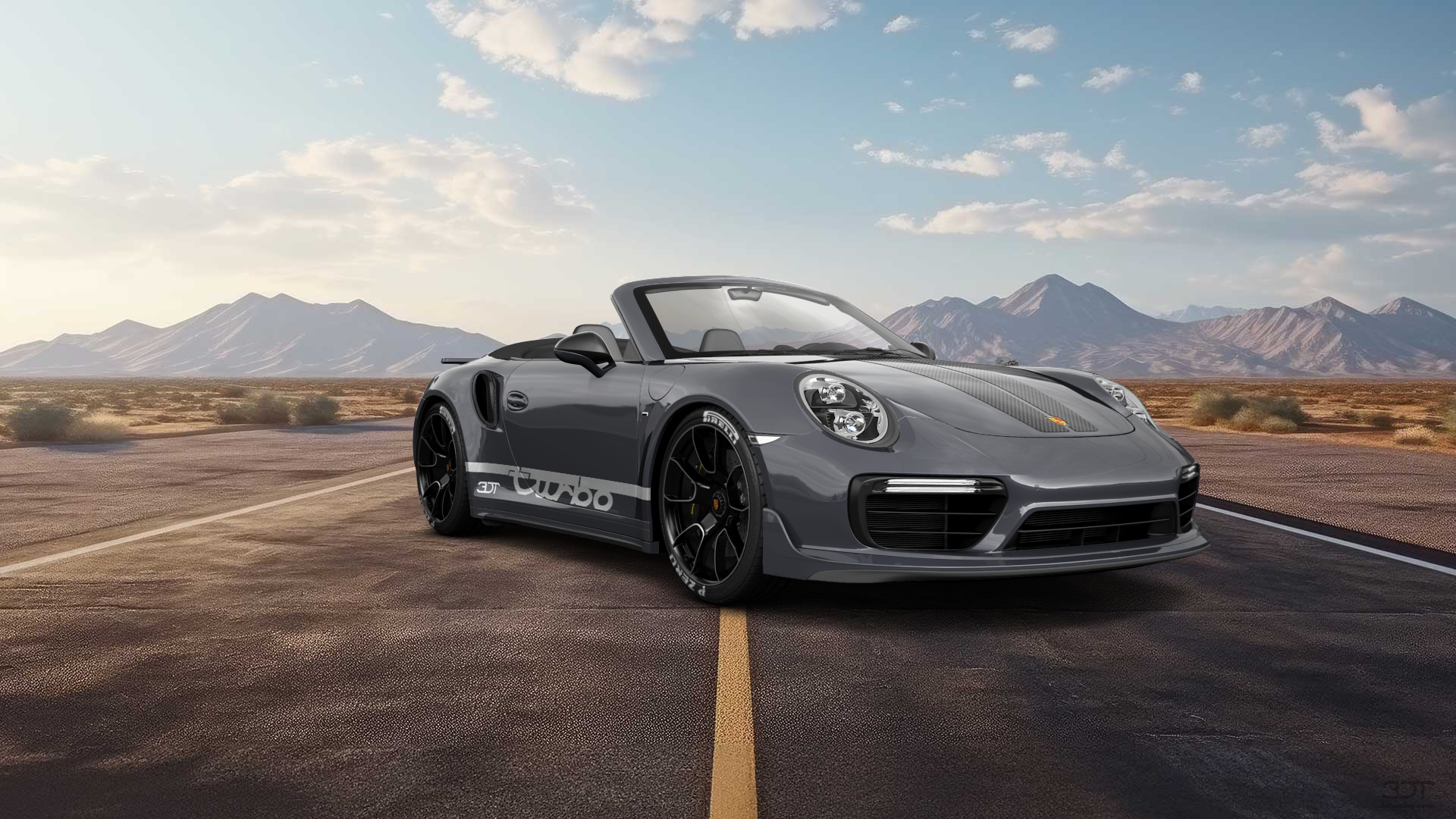 Porsche 911 Turbo S 2 Door Convertible 2014