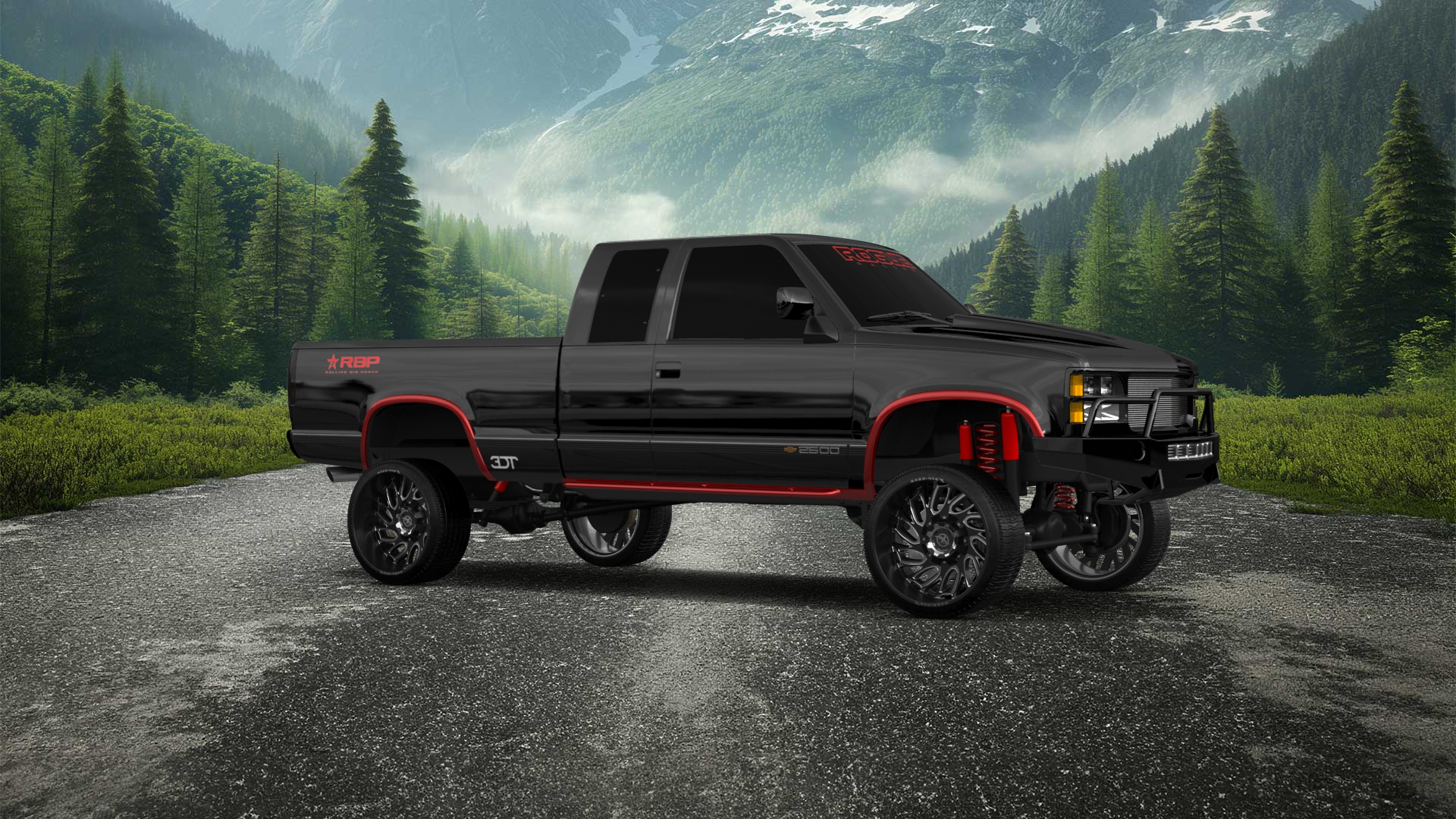 Chevrolet K2500 Extended Cab Pickup 1989