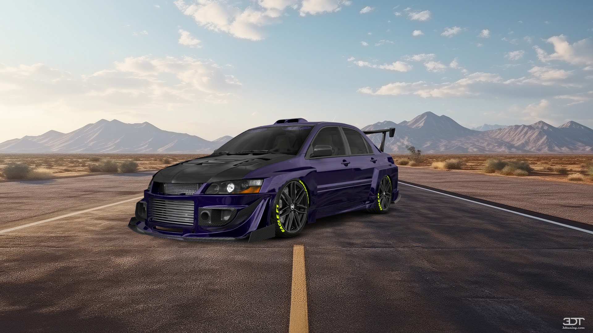 Mitsubishi Lancer Evo IX 4 Door Saloon 2005 tuning
